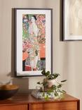 John Lewis Gustav Klimt 'The Dancer' Framed Print & Mount, 70 x 40cm, Multi