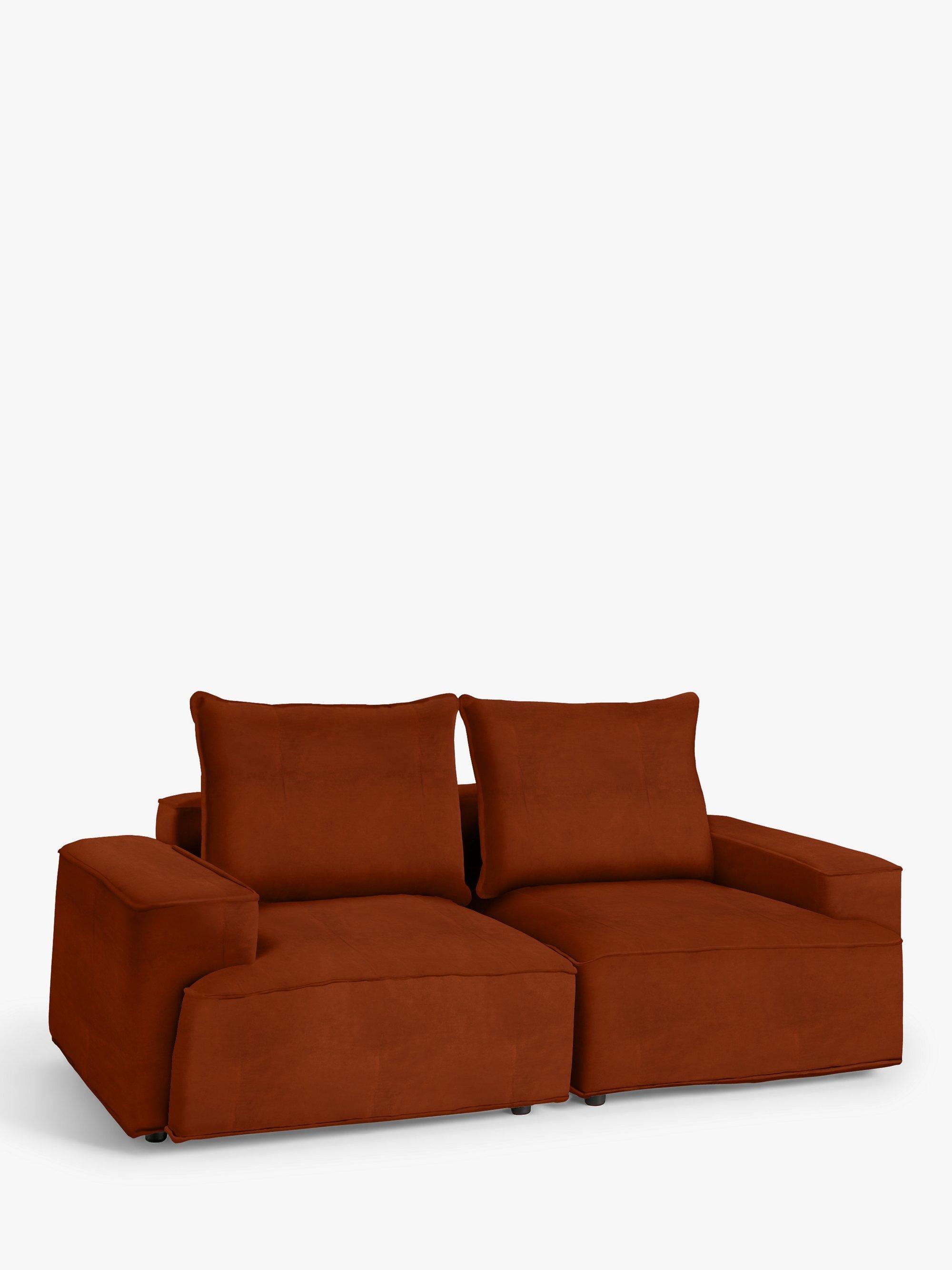 Border Range, John Lewis Easy Clean Plush Velvet Fabric, Auburn, Price Band B