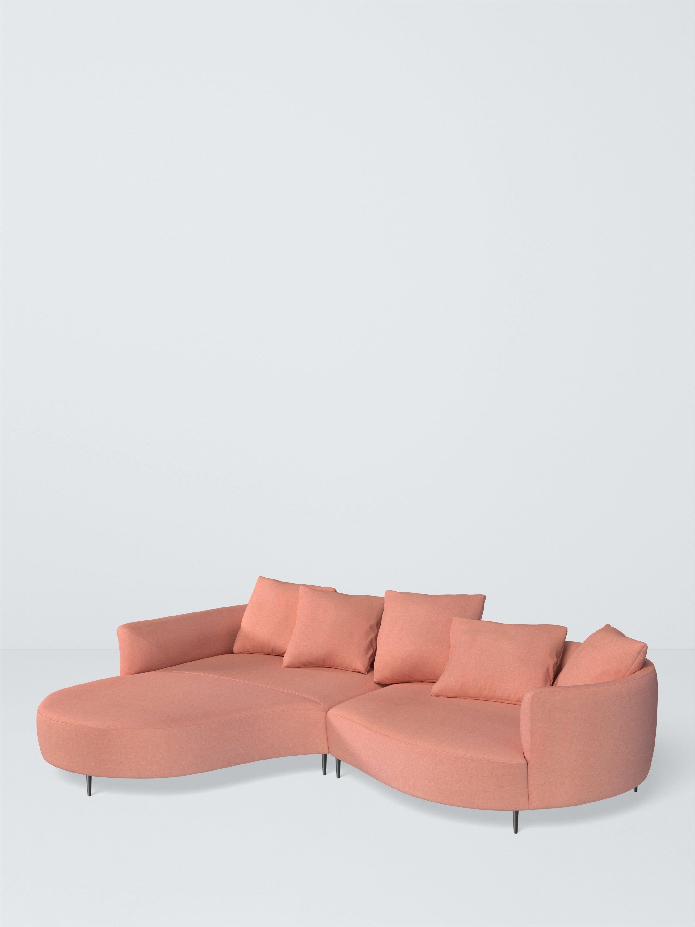 Lozenge Range, John Lewis Cotton Mix Fabric, Rosa Pink, Price Band C