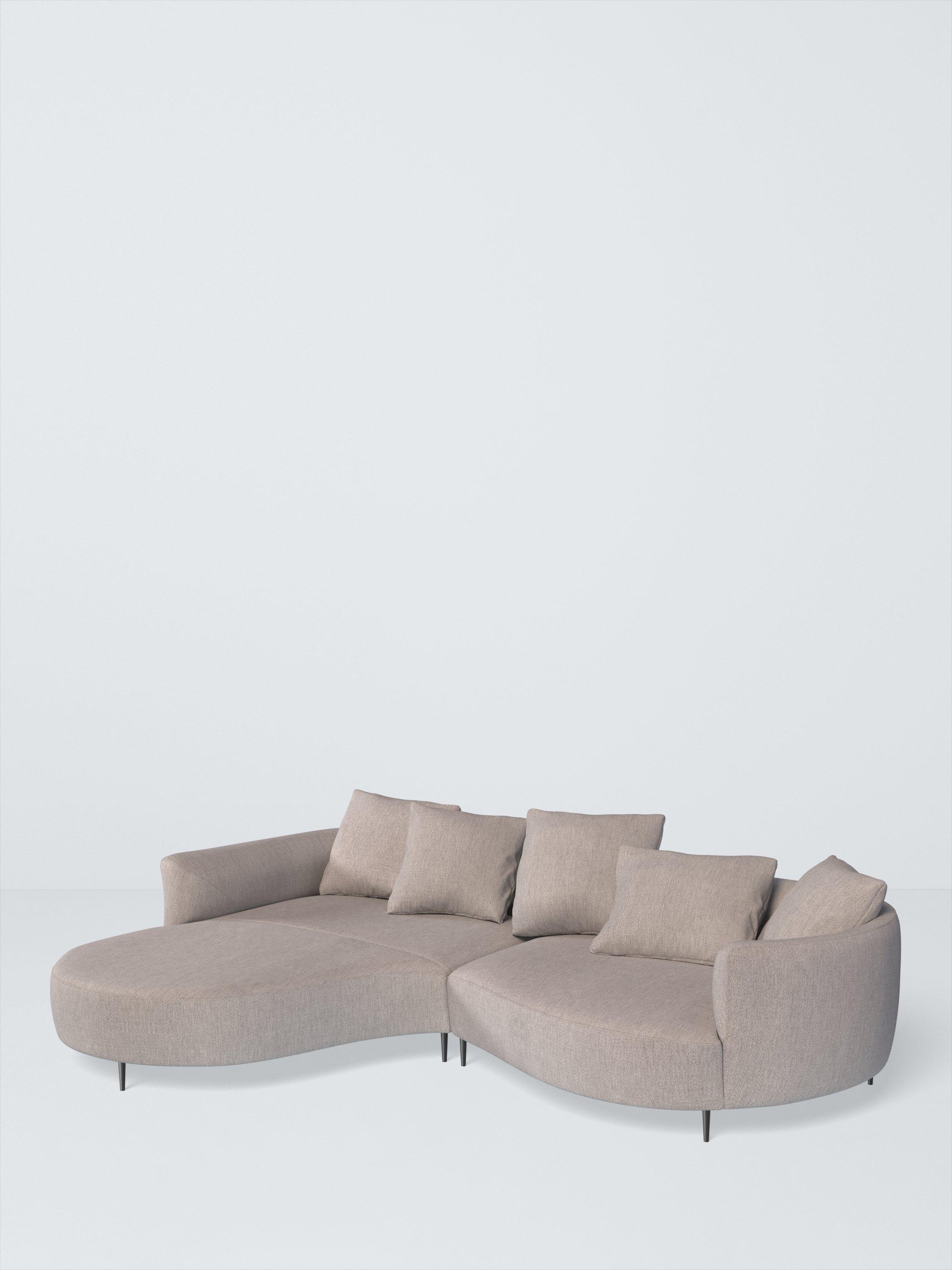 Lozenge Range, John Lewis Twisted Boucle Fabric, Silver Grey, Price Band D