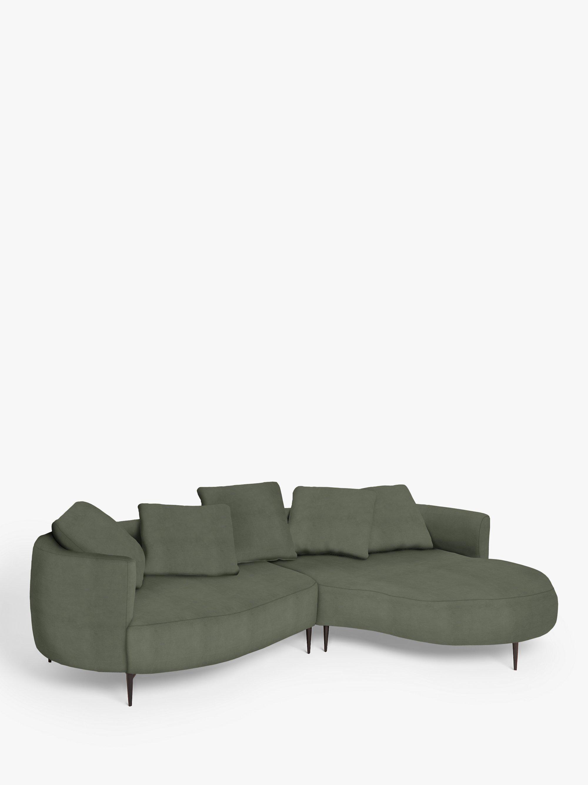 Lozenge Range, John Lewis Easy Clean Eco Velvet Fabric, Myrtle, Price Band D