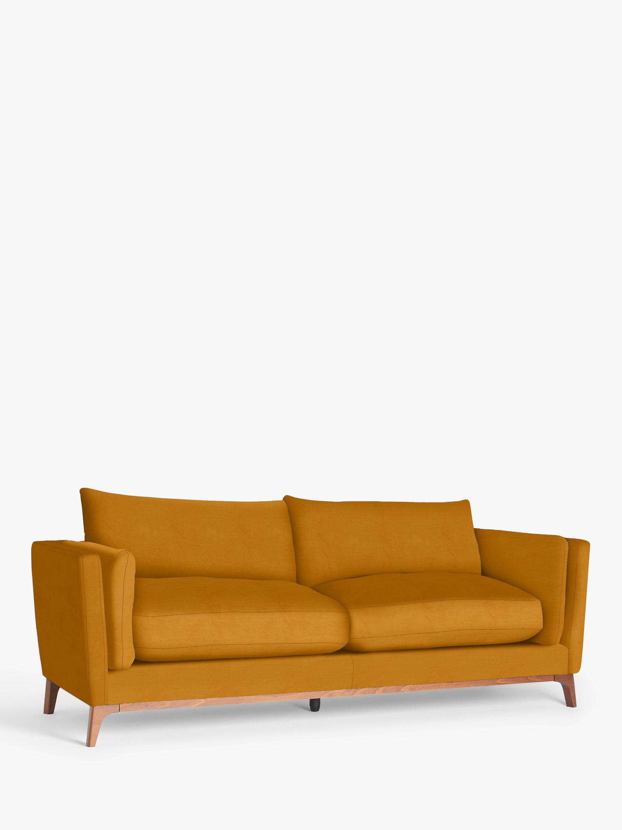 Trim Range, John Lewis Easy Clean Plush Velvet Fabric, Honey, Price Band B