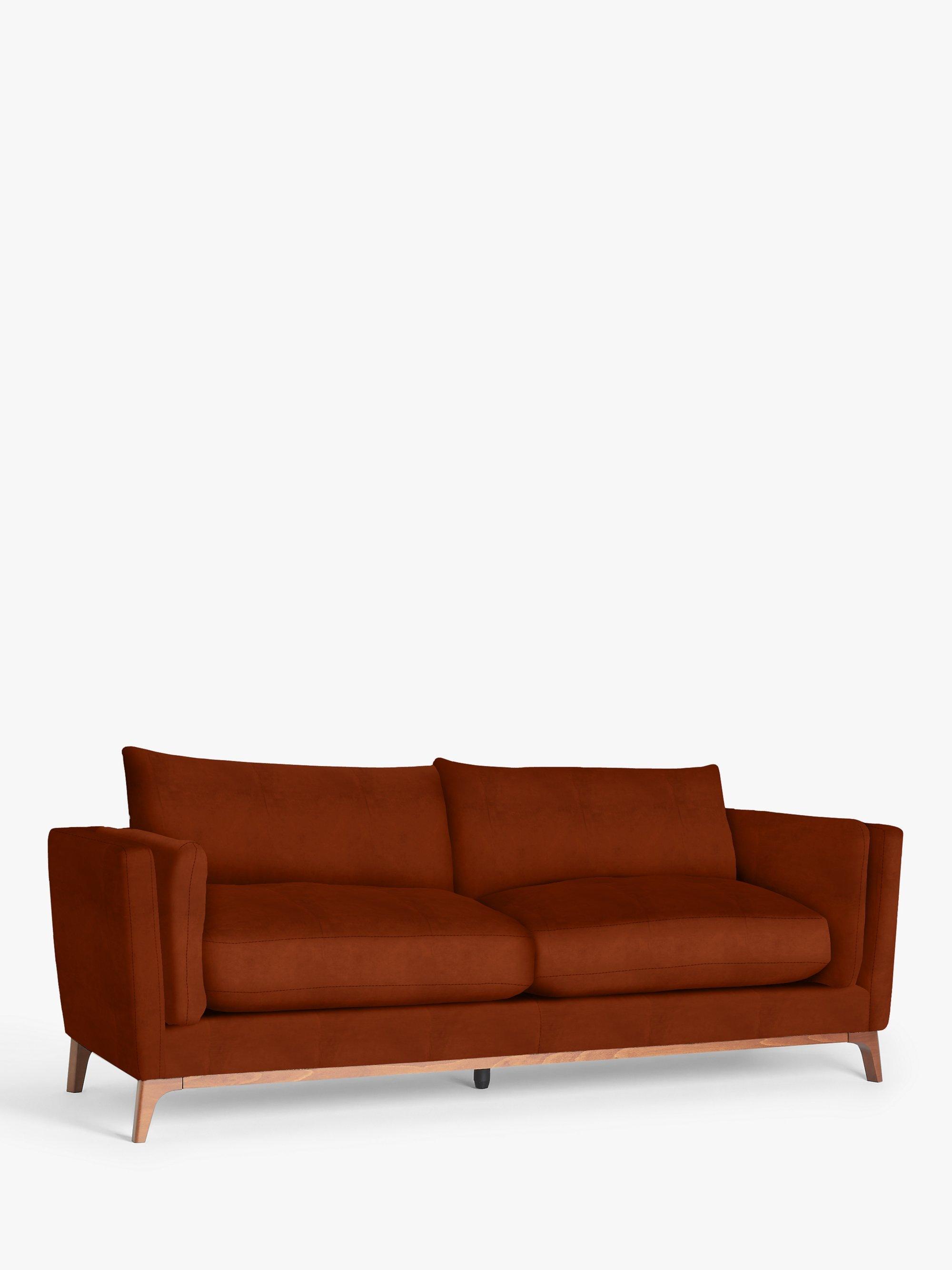 Trim Range, John Lewis Easy Clean Plush Velvet Fabric, Auburn, Price Band B
