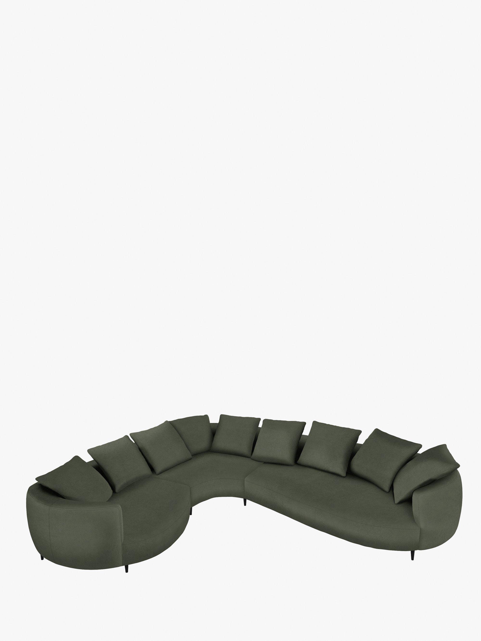 Lozenge Range, John Lewis Easy Clean Eco Velvet Fabric, Myrtle, Price Band D