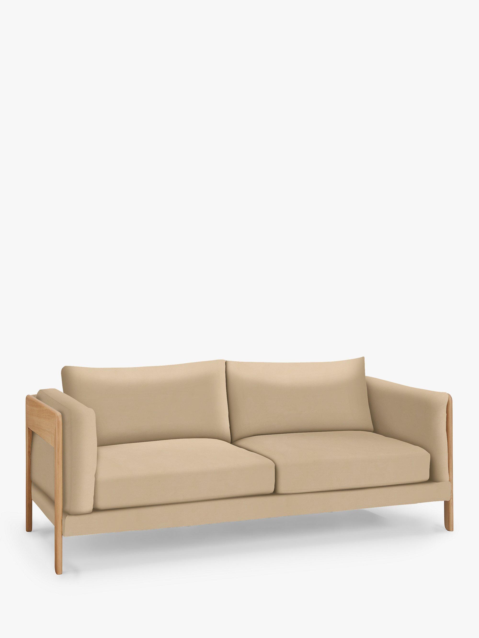 Nest Range, John Lewis Easy Clean Eco Velvet Fabric, Natural, Price Band D