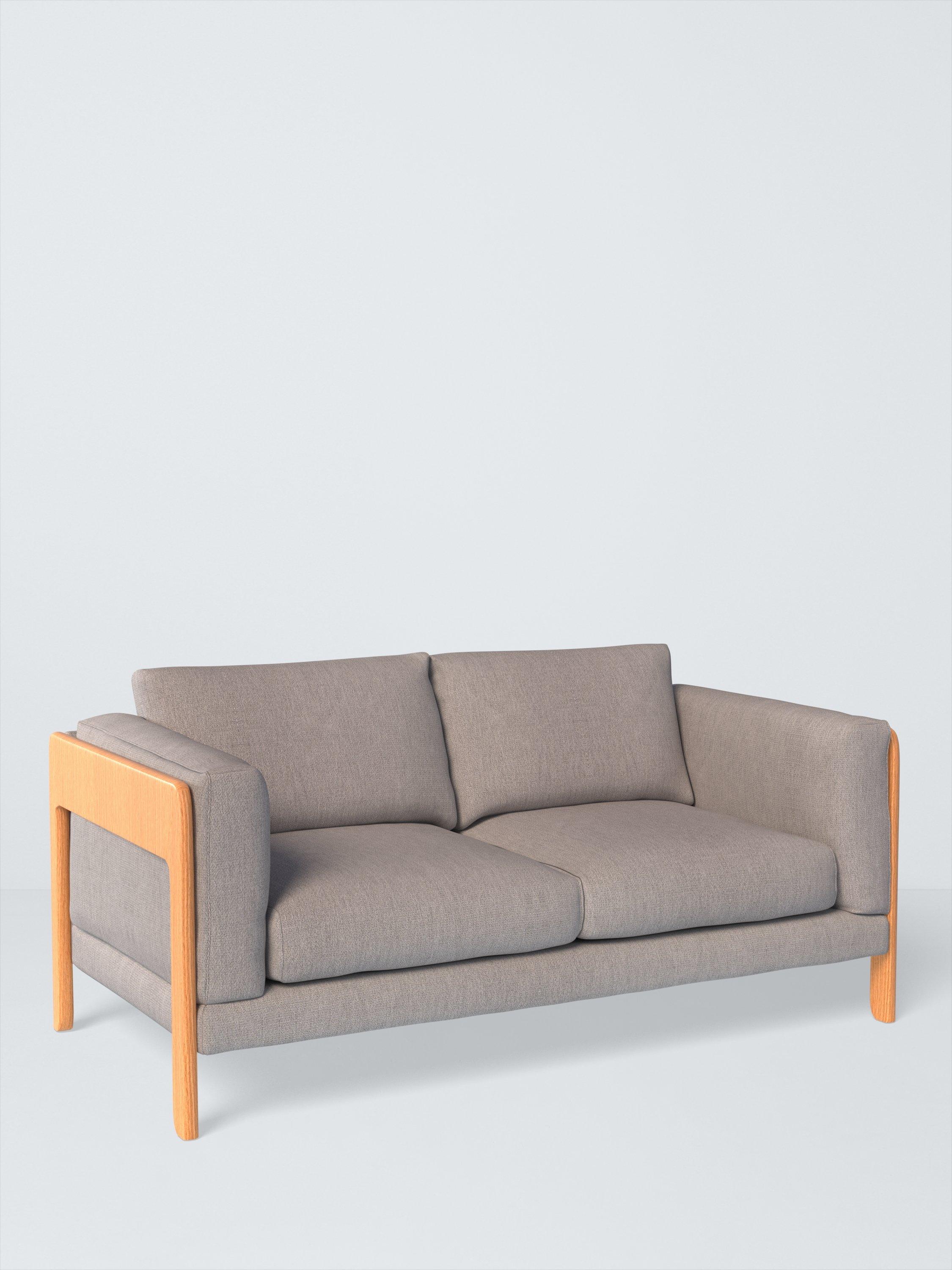 Nest Range, John Lewis Twisted Boucle Fabric, Silver Grey, Price Band D