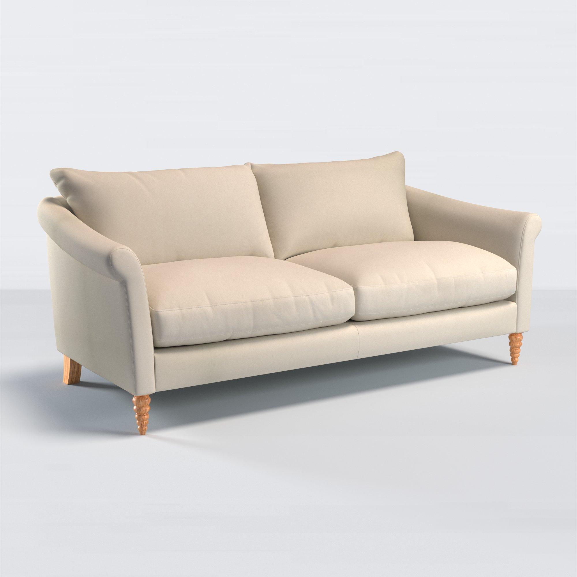 Sloane Range, John Lewis Easy Clean Eco Velvet Fabric, Natural, Price Band D