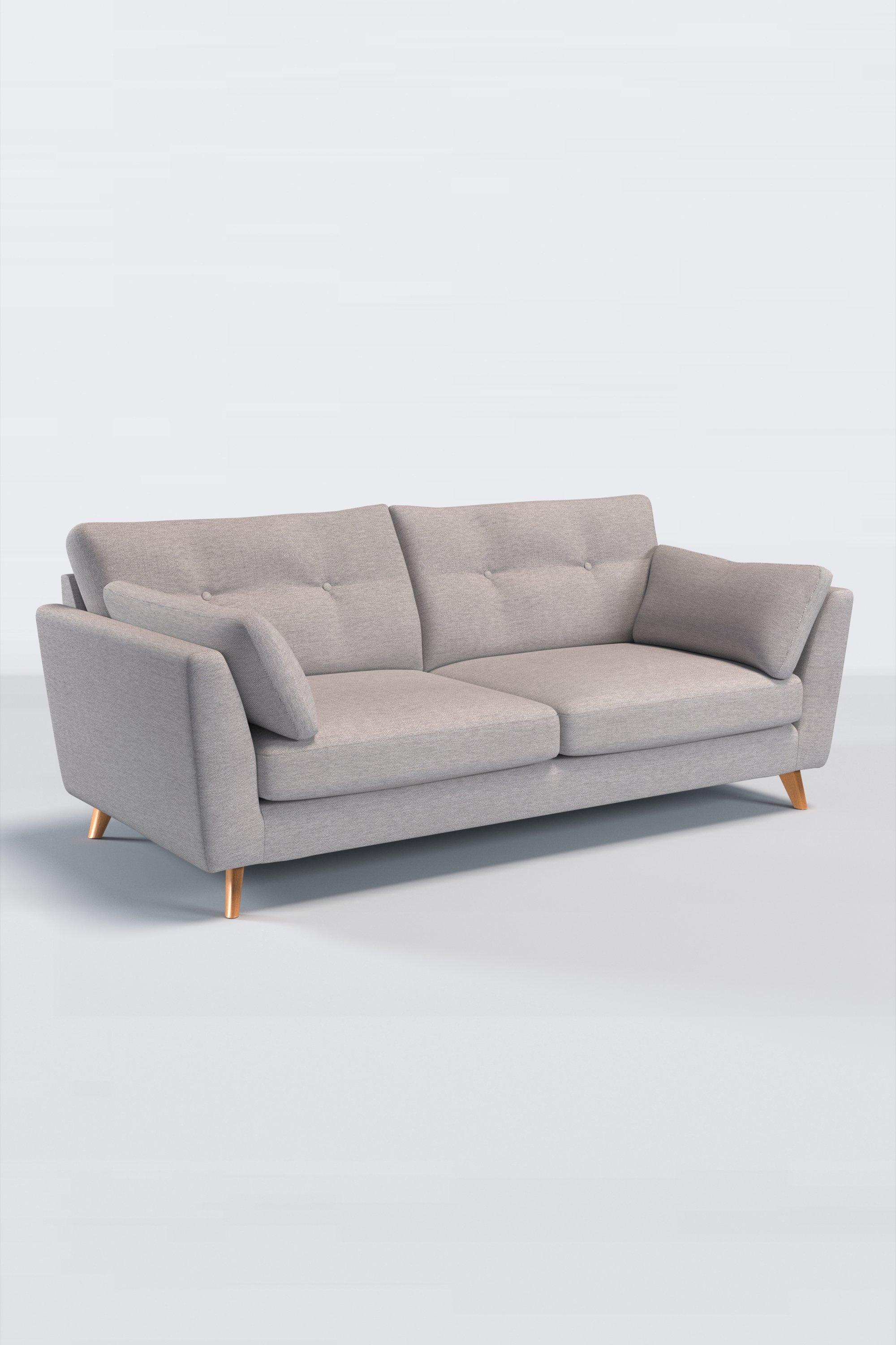 Alfie Range, John Lewis Twisted Boucle Fabric, Silver Grey, Price Band D