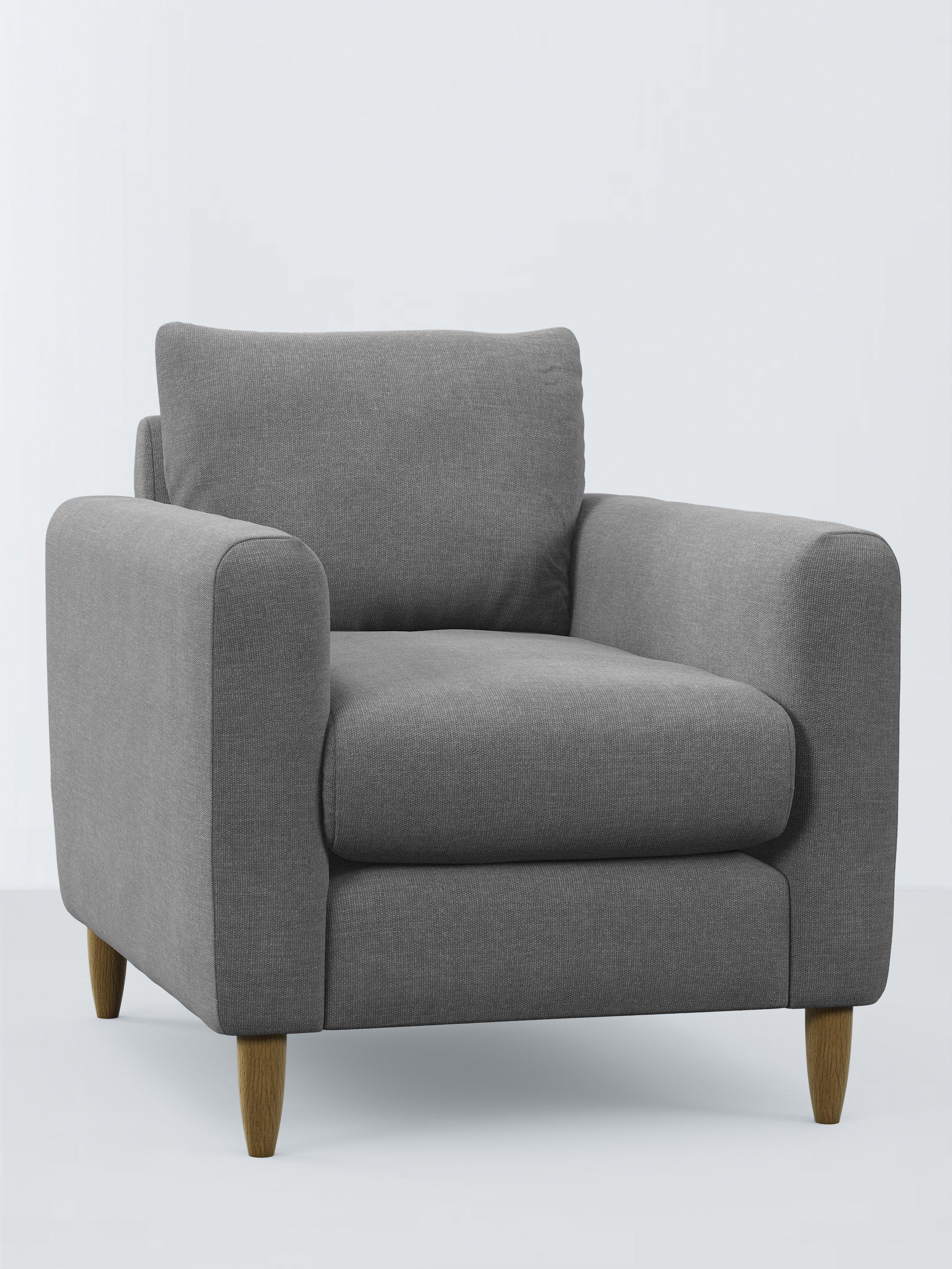 Bailey II Range, John Lewis Boucle Plain Fabric, Marshmallow, Price Band B