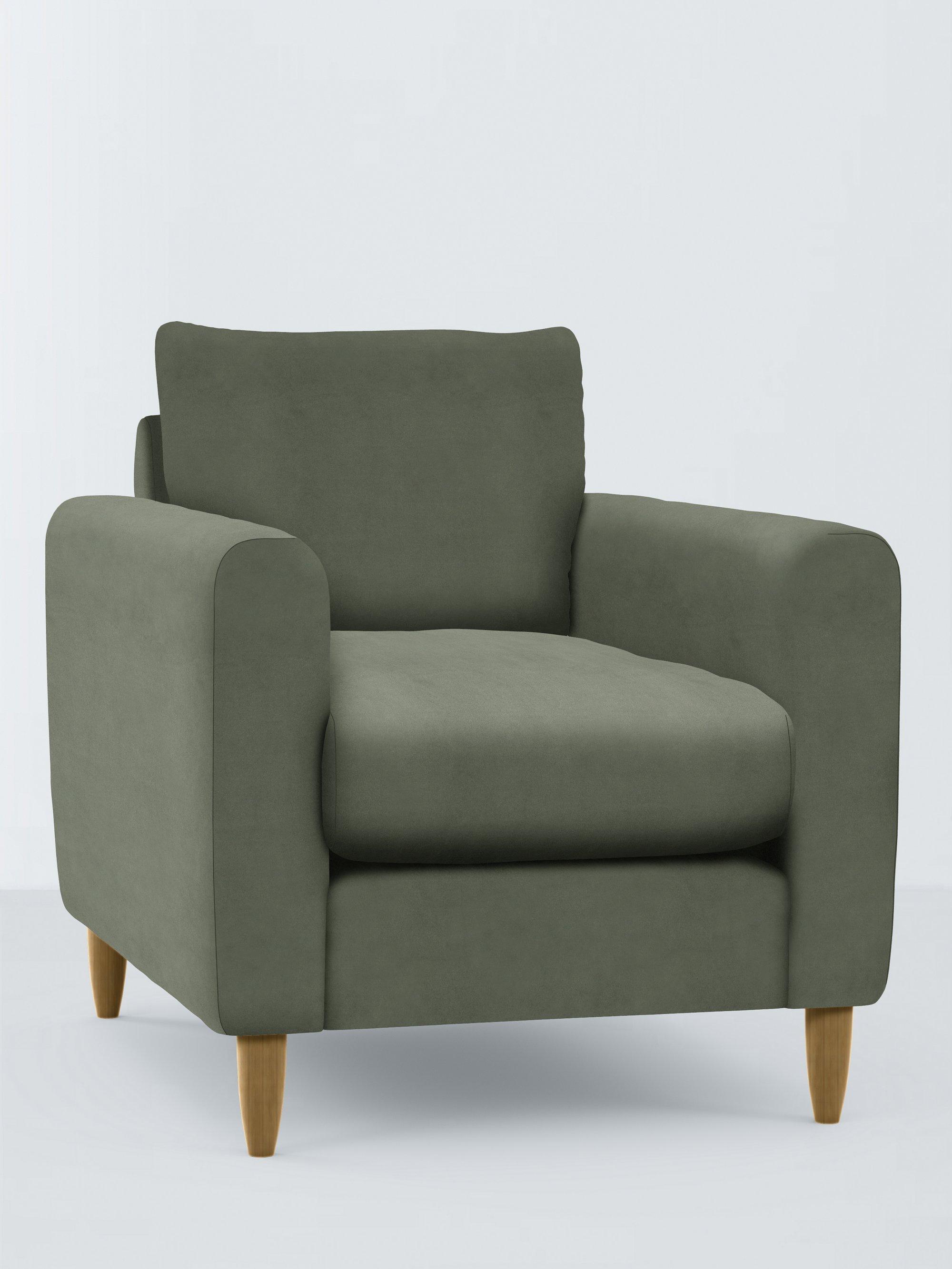 Bailey II Range, John Lewis Easy Clean Eco Velvet Fabric, Myrtle, Price Band D