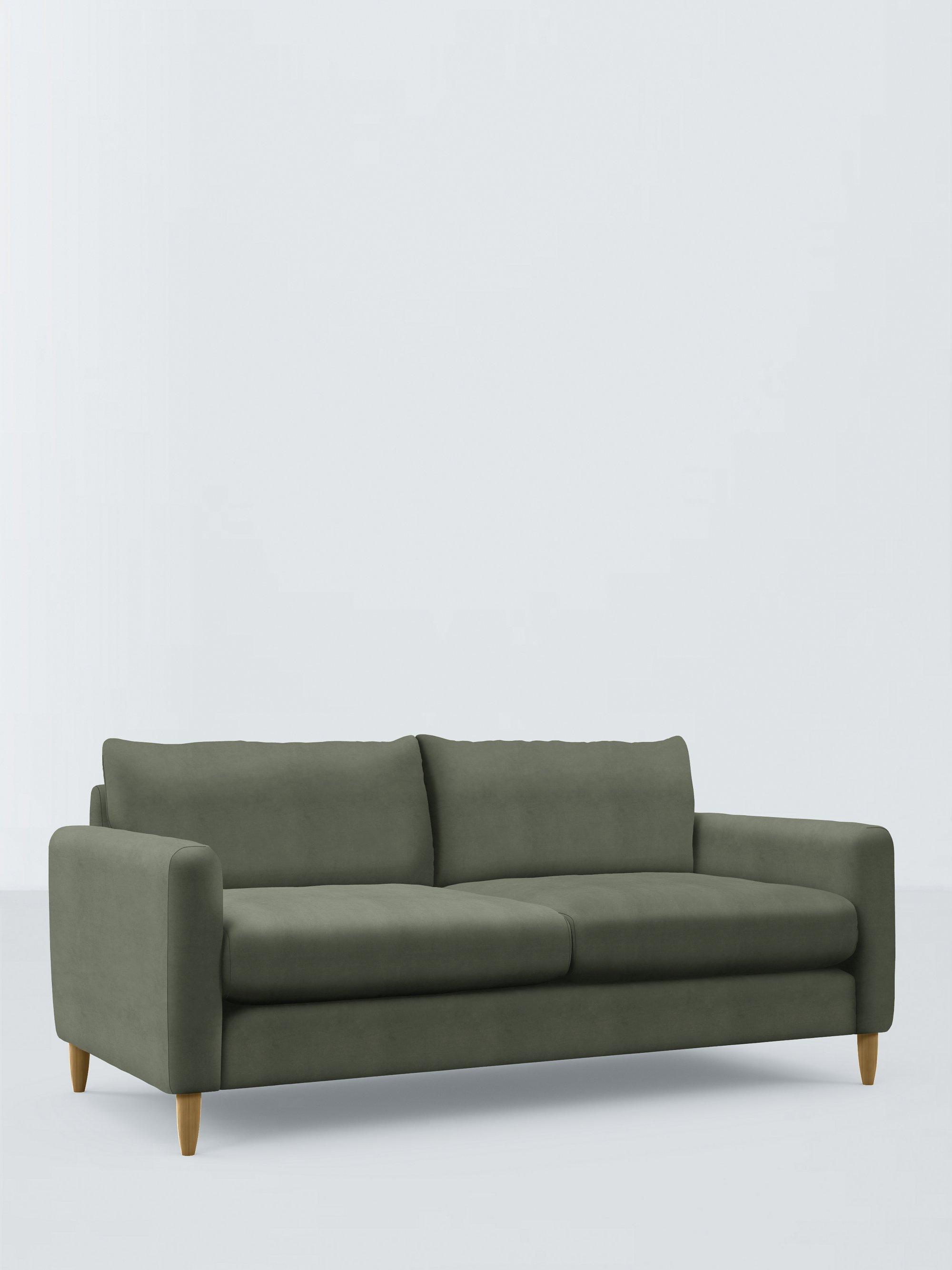 Bailey II Range, John Lewis Easy Clean Eco Velvet Fabric, Myrtle, Price Band D