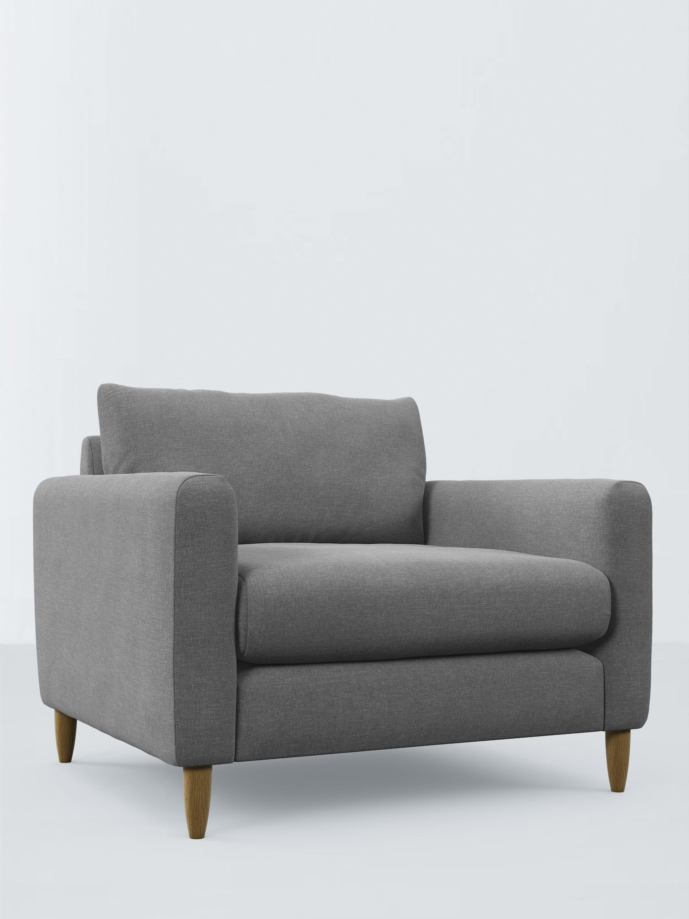 Bailey II Range, John Lewis Boucle Plain Fabric, Marshmallow, Price Band B
