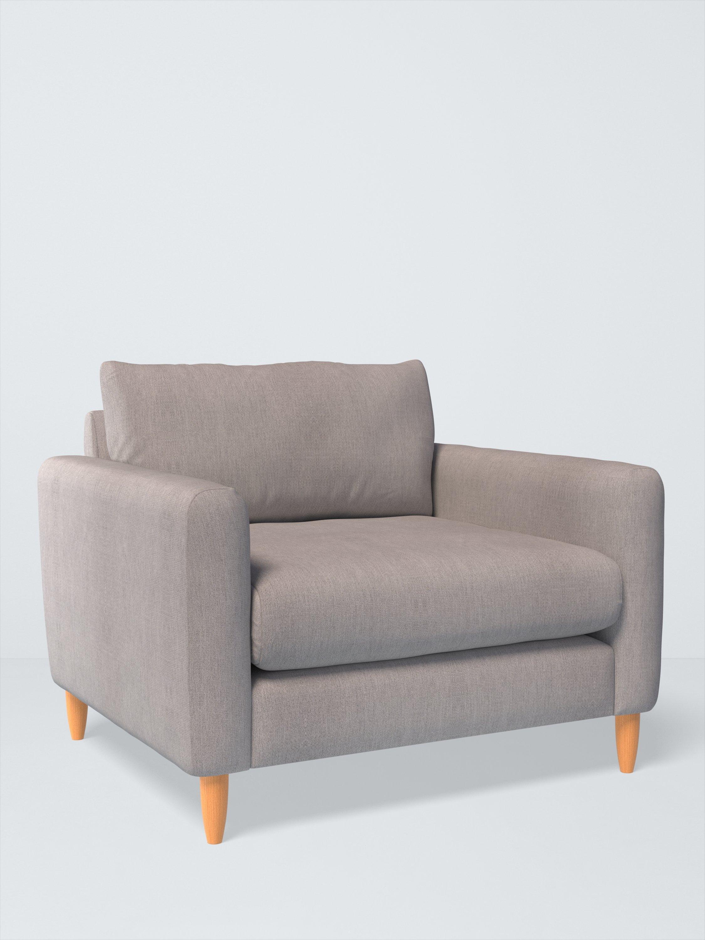 Bailey II Range, John Lewis Twisted Boucle Fabric, Silver Grey, Price Band D