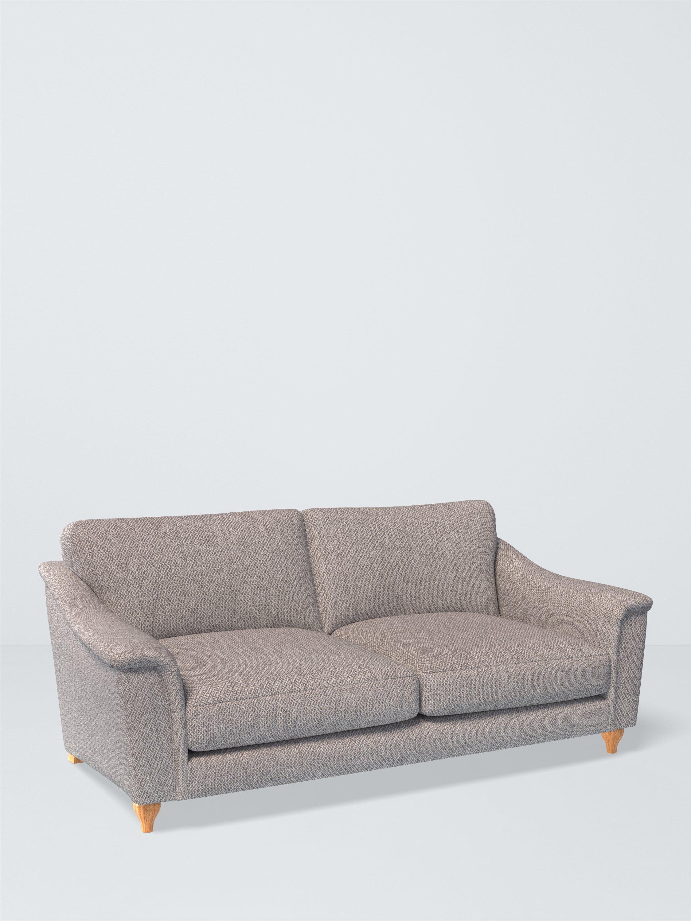 Bromley Range, John Lewis Twisted Boucle Fabric, Silver Grey, Price Band D