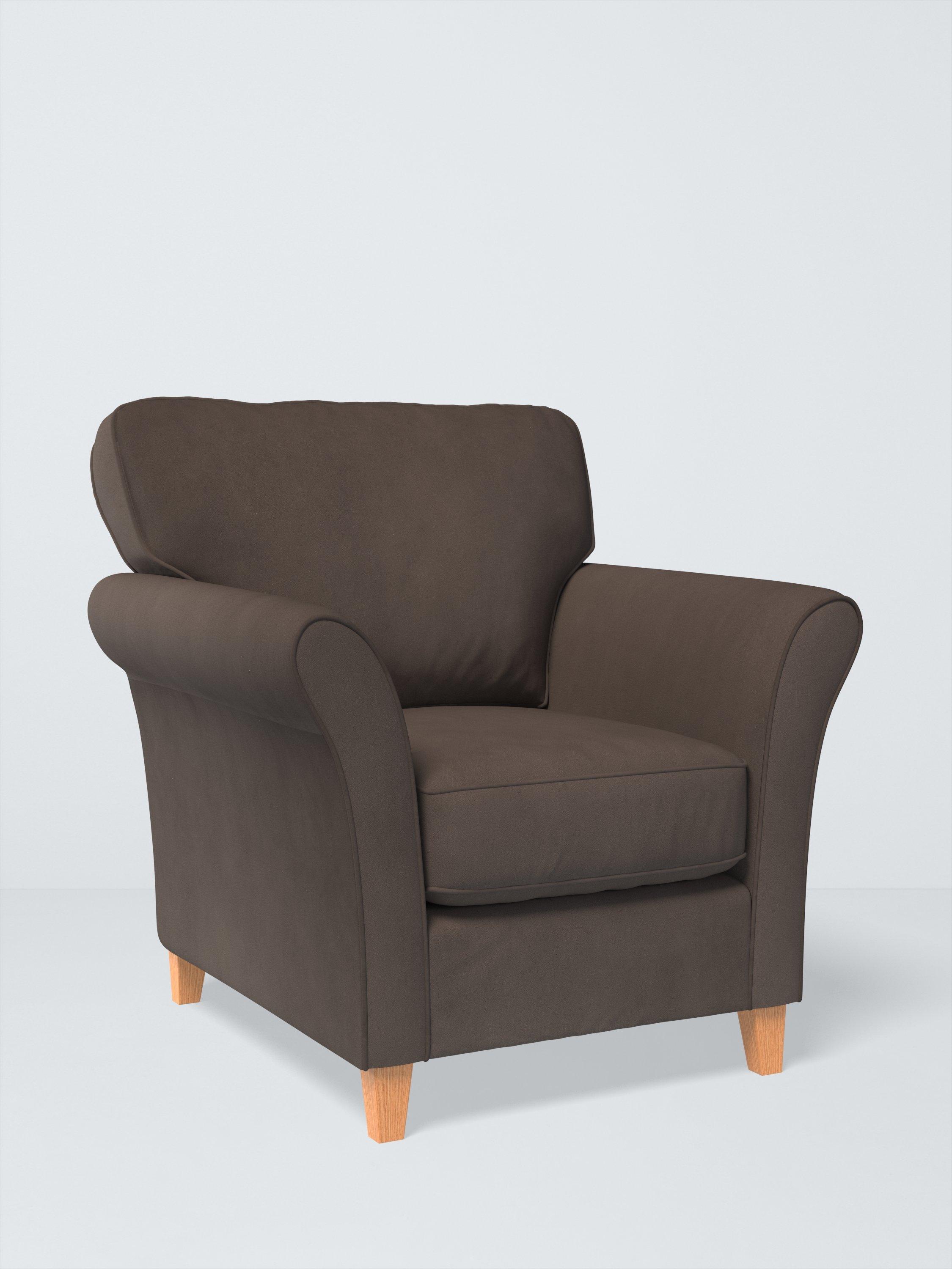 Charlotte II Range, John Lewis Easy Clean Plush Velvet Fabric, Charcoal, Price Band B