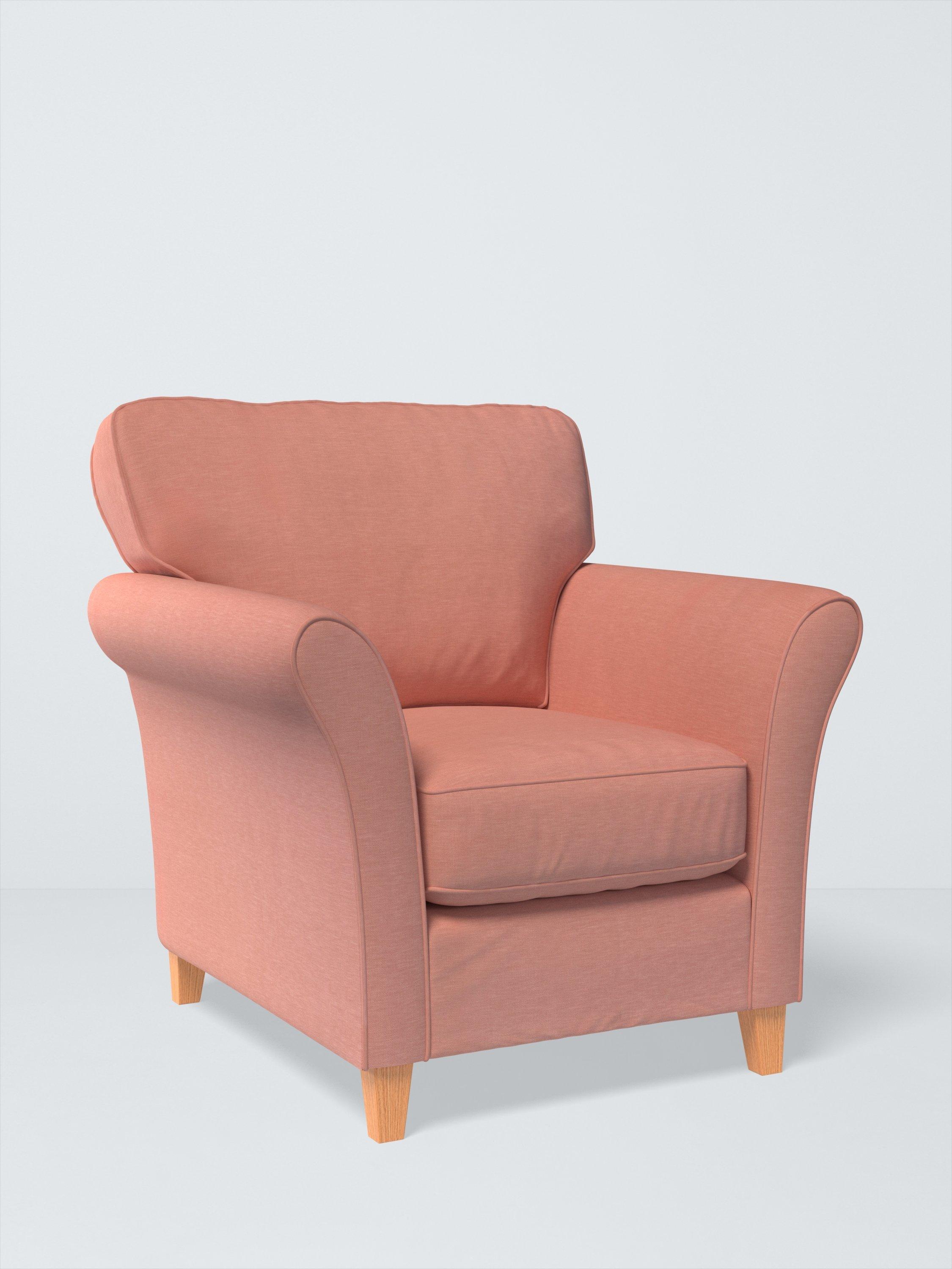 Charlotte II Range, John Lewis Cotton Mix Fabric, Rosa Pink, Price Band C