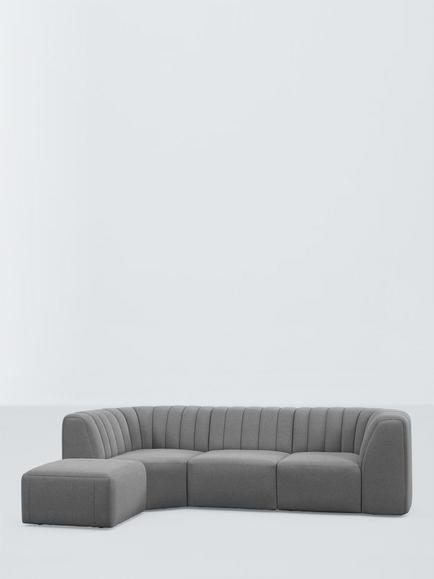 John Lewis Flow LHF Chaise End Sofa, 