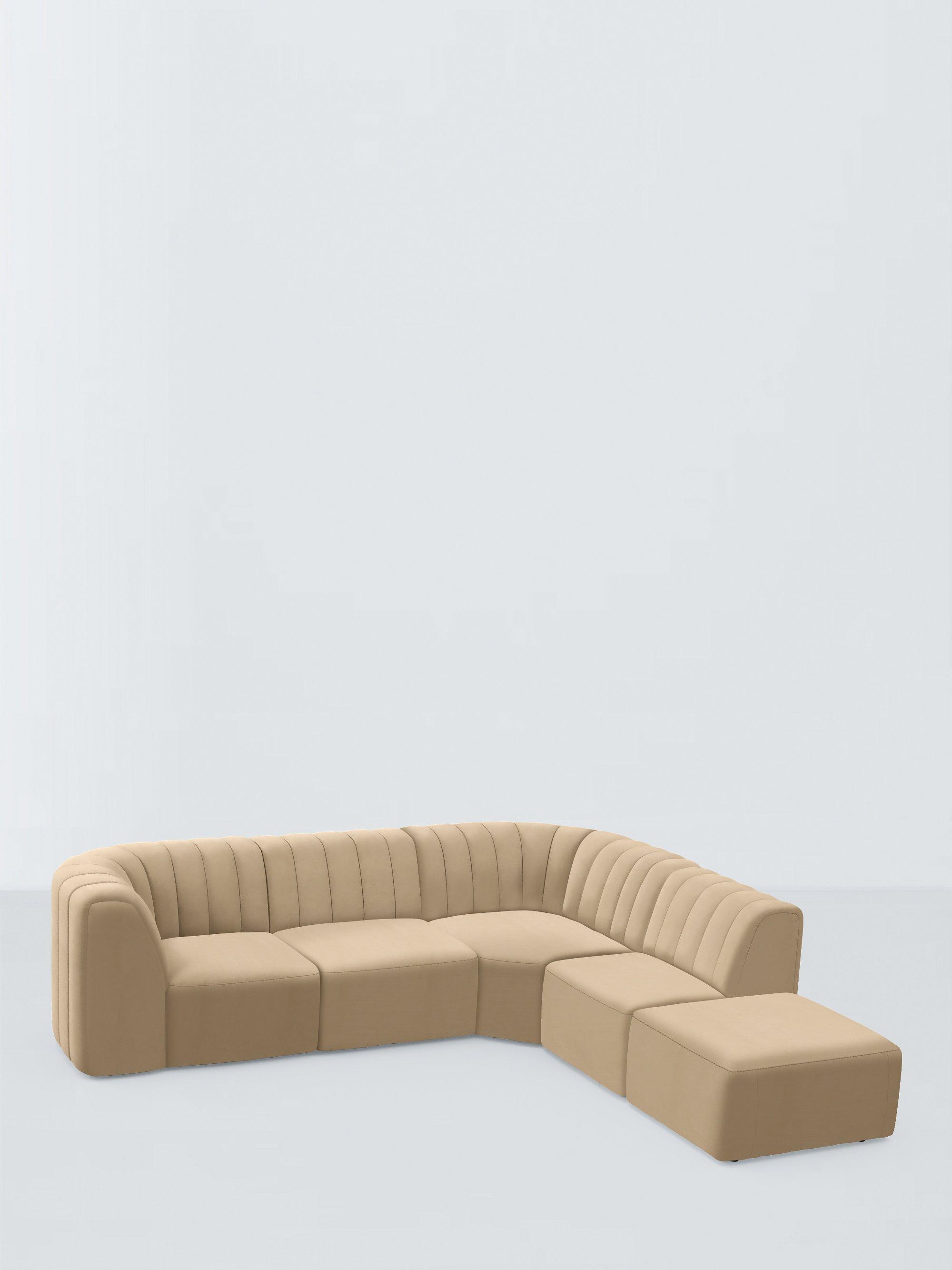 FLOW Range, John Lewis Easy Clean Eco Velvet Fabric, Natural, Price Band D