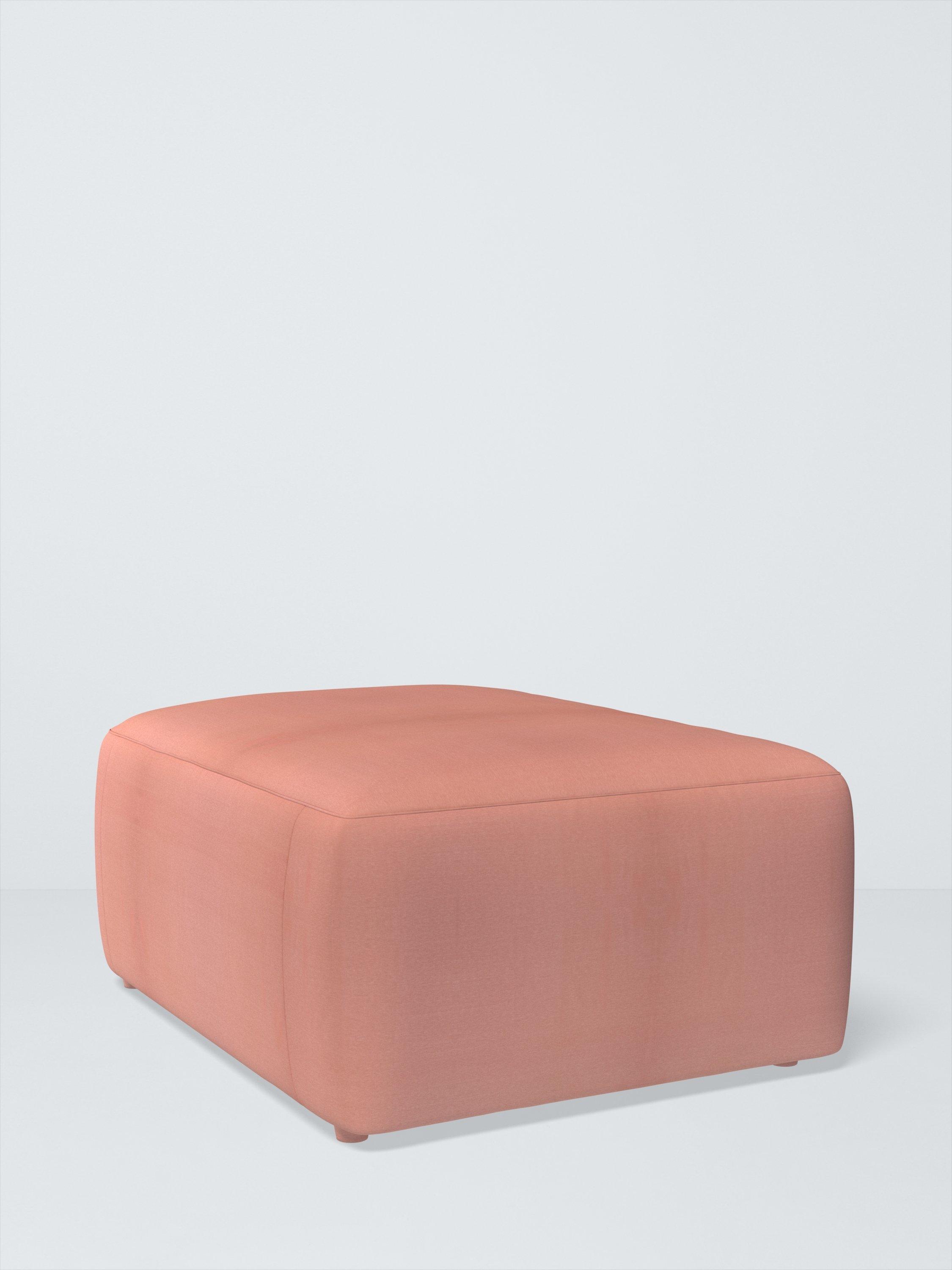 FLOW Range, John Lewis Cotton Mix Fabric, Rosa Pink, Price Band C
