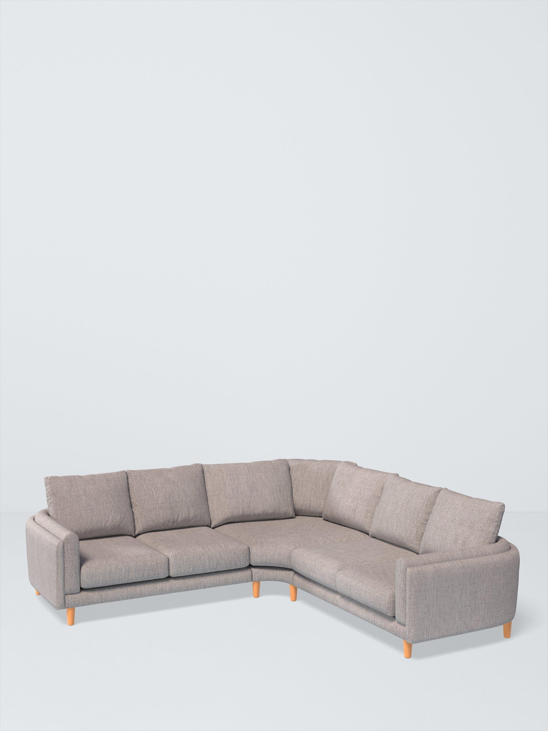 Harbour Range, John Lewis Twisted Boucle Fabric, Silver Grey, Price Band D