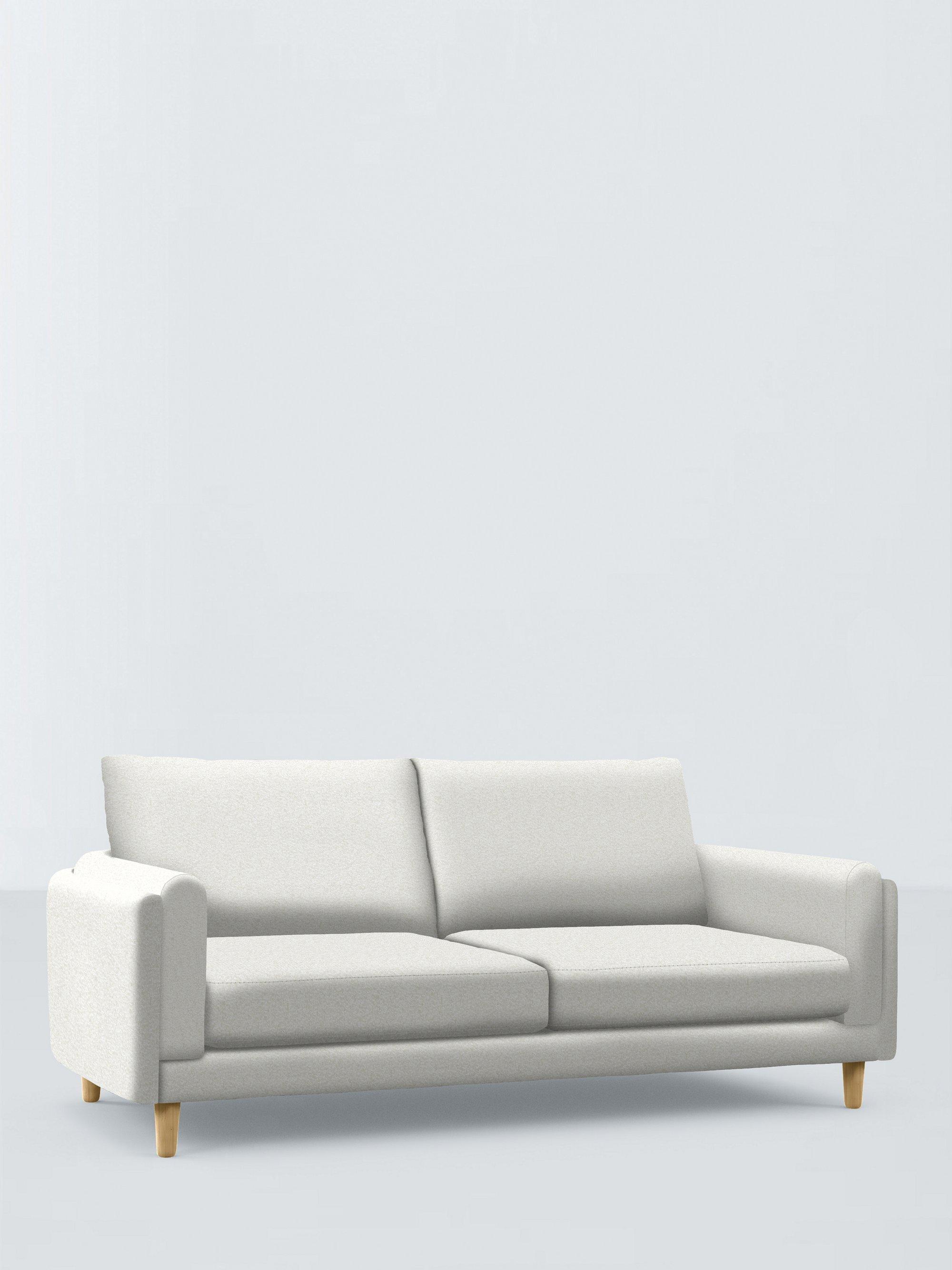 Harbour Range, John Lewis Boucle Plain Fabric, Marshmallow, Price Band B