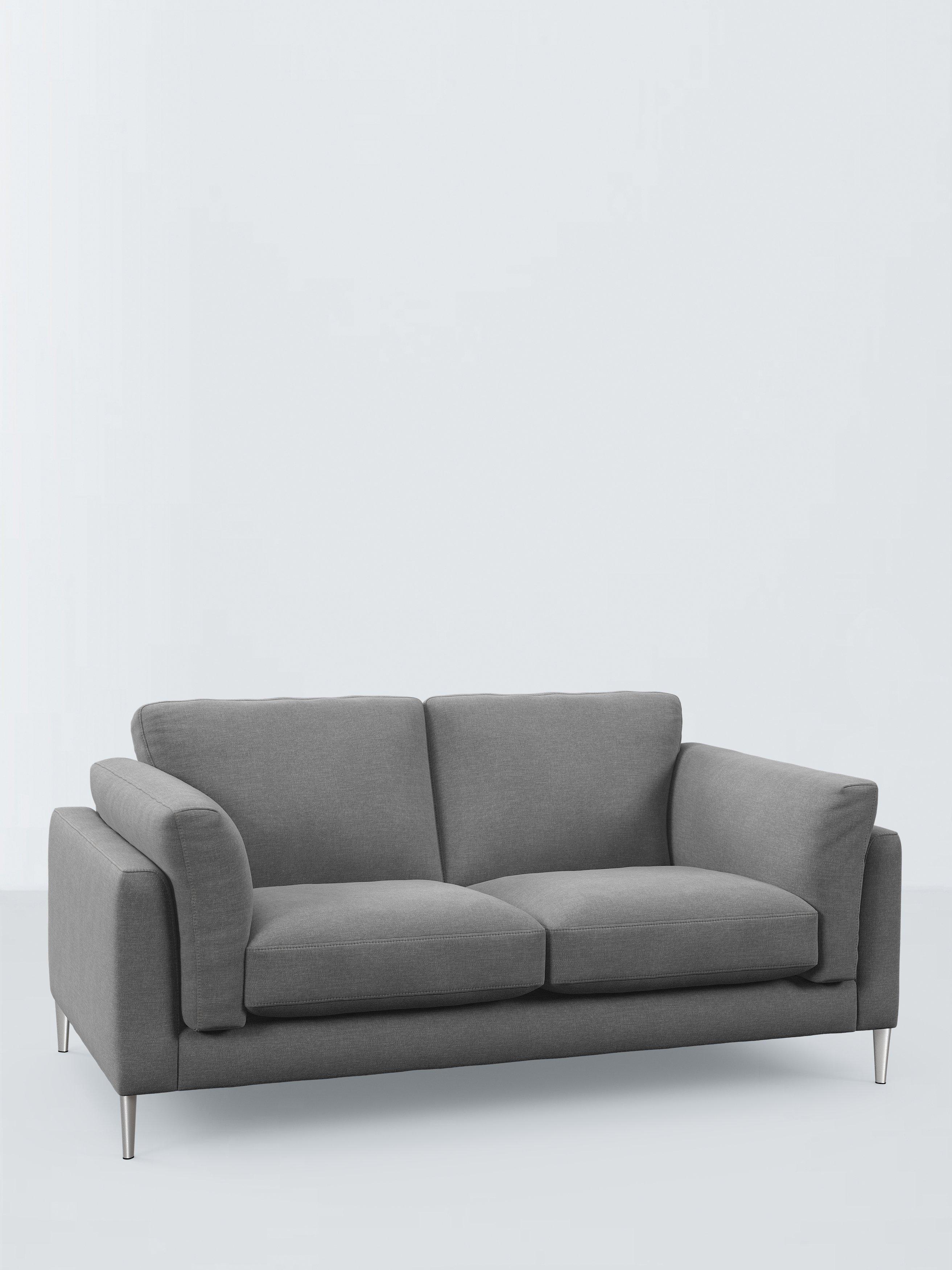 John Lewis Jura Large 3 Seater Sofa, Metal Leg
