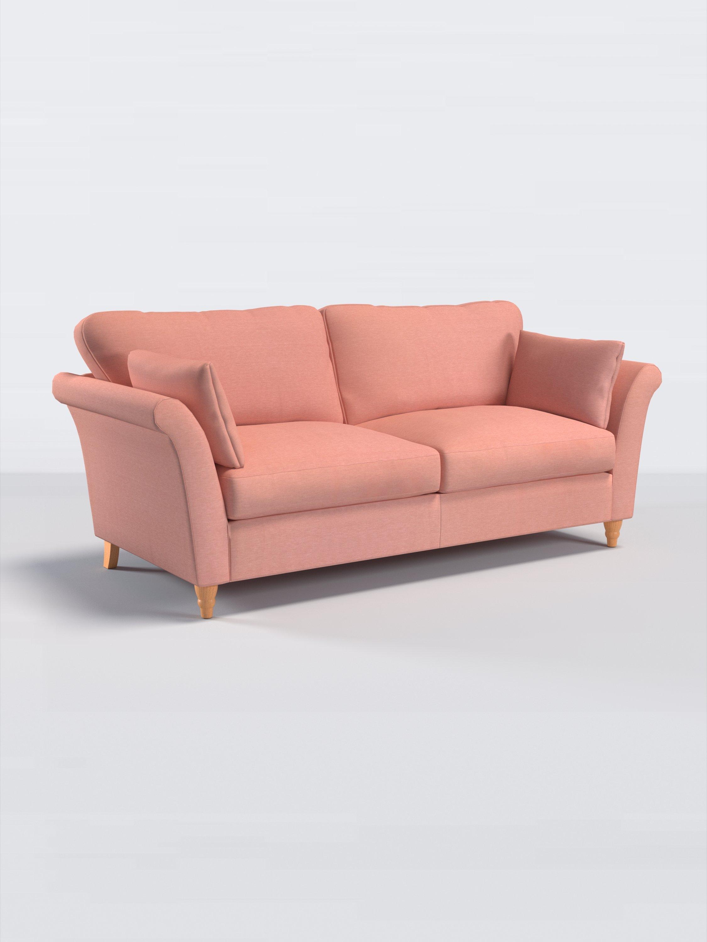 Sienna Range, John Lewis Cotton Mix Fabric, Rosa Pink, Price Band C