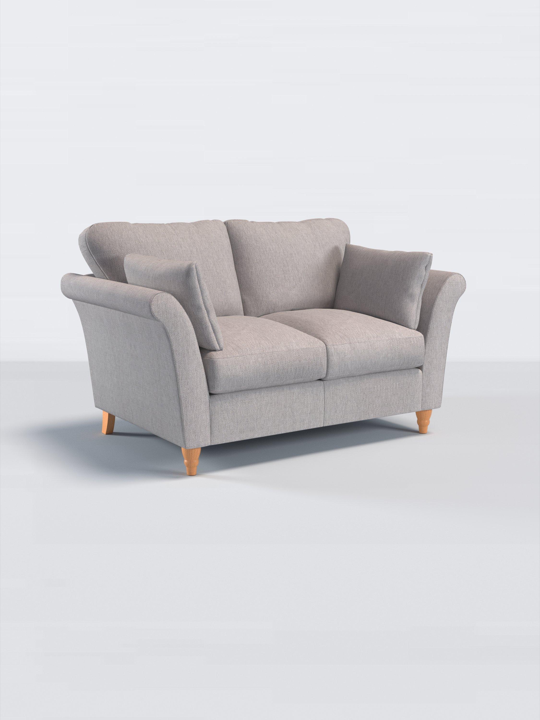 Sienna Range, John Lewis Twisted Boucle Fabric, Silver Grey, Price Band D