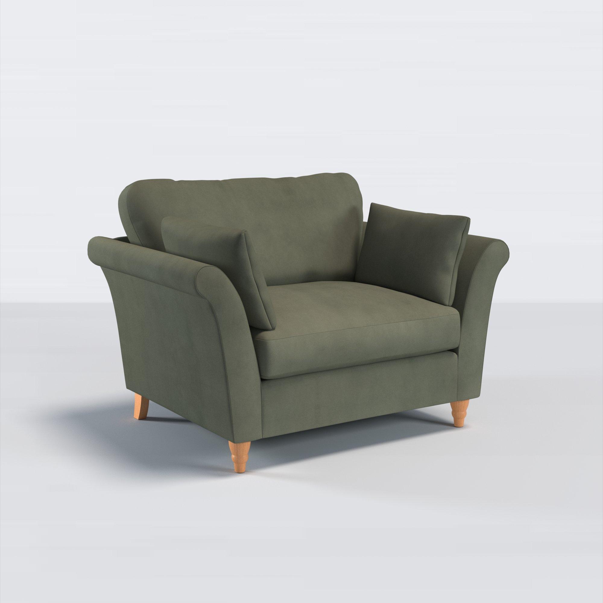 Sienna Range, John Lewis Easy Clean Eco Velvet Fabric, Myrtle, Price Band D