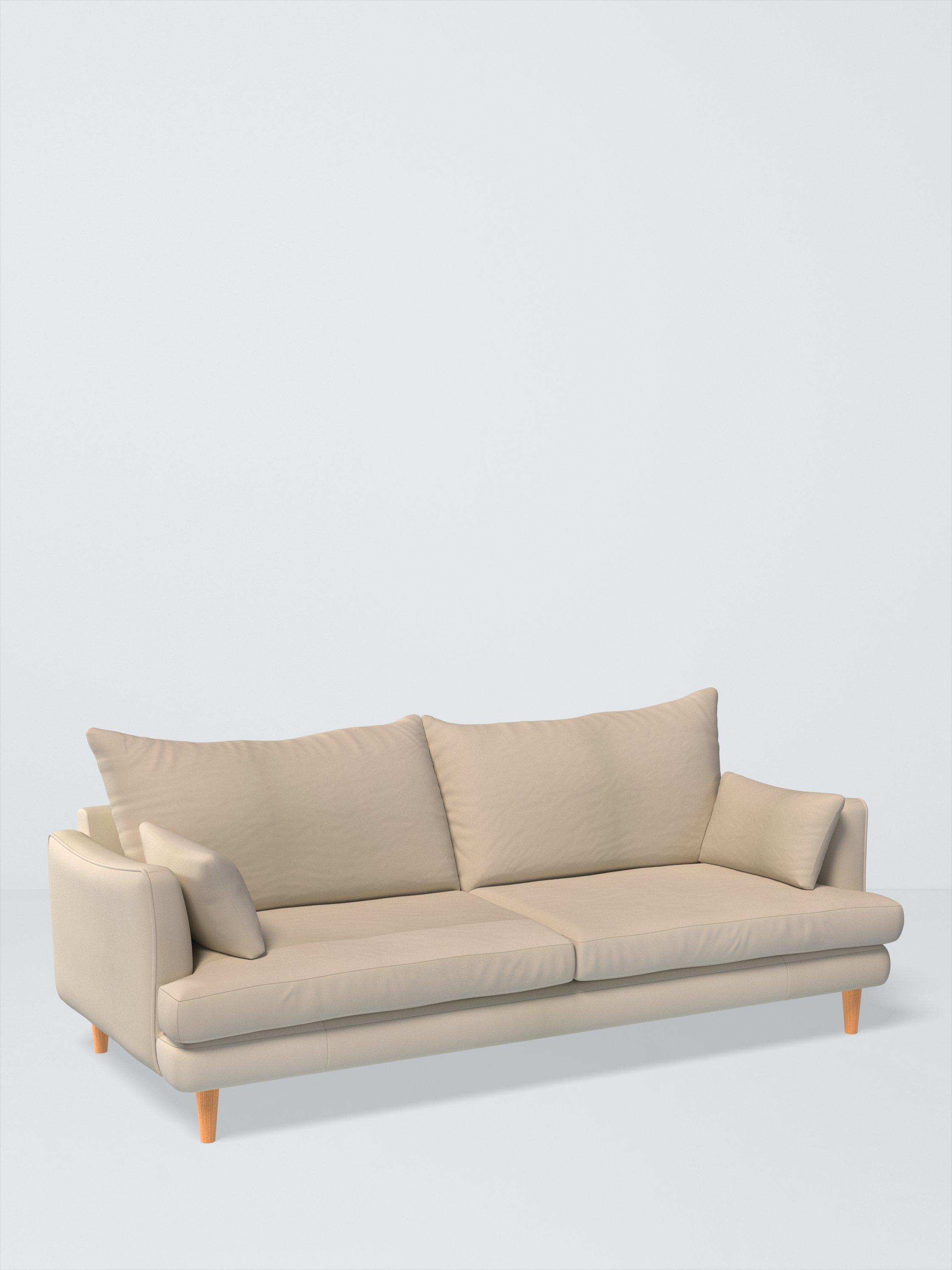 Fika Range, John Lewis Easy Clean Eco Velvet Fabric, Natural, Price Band D