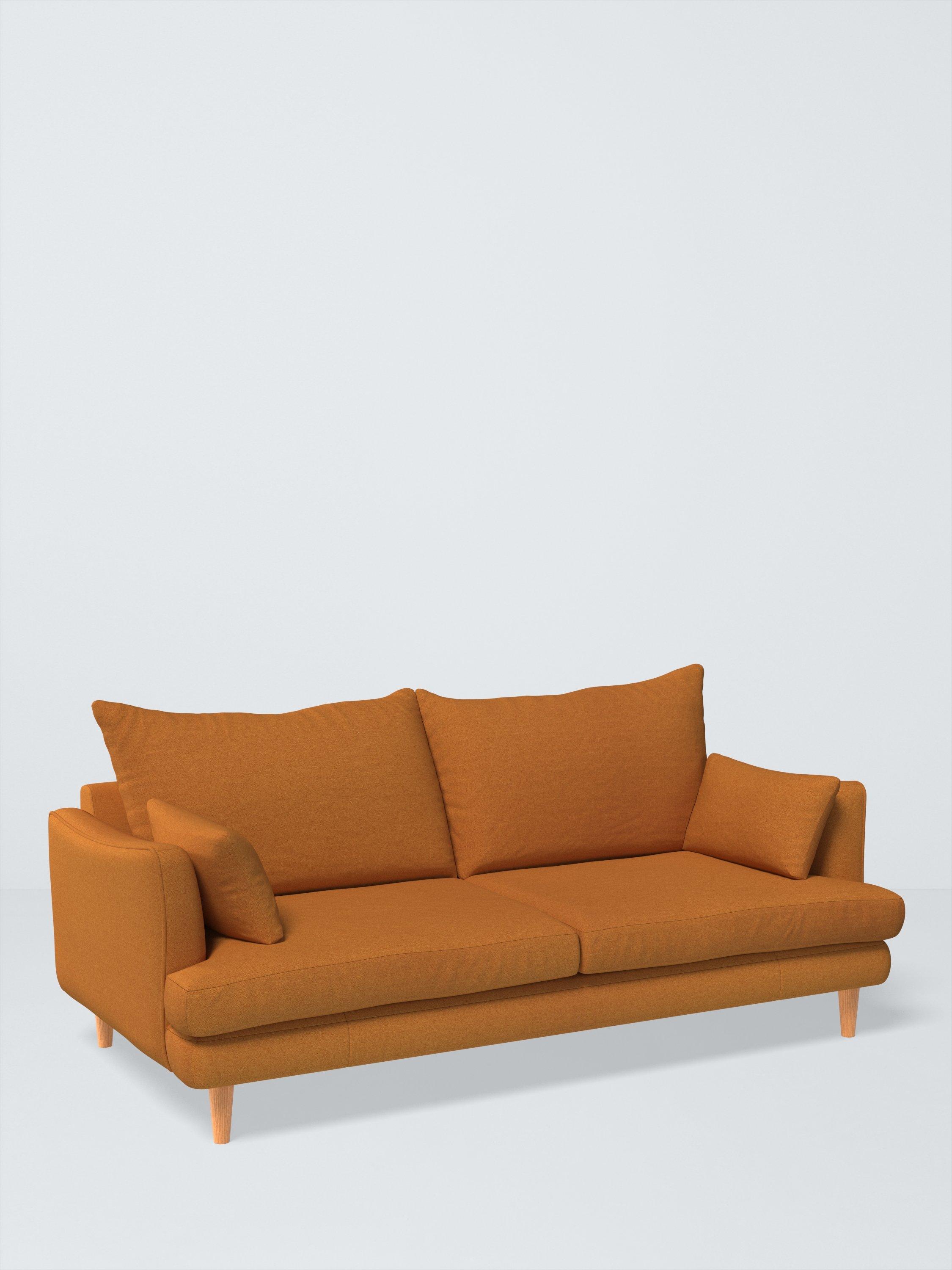 Fika Range, John Lewis Brushed Tweed Fabric, Honey, Price Band A