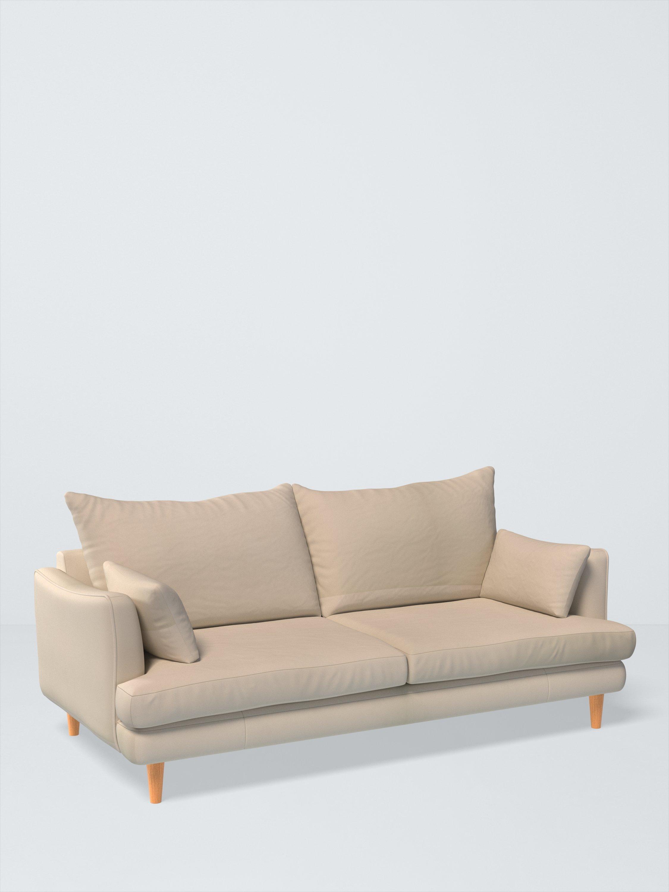 Fika Range, John Lewis Easy Clean Eco Velvet Fabric, Natural, Price Band D