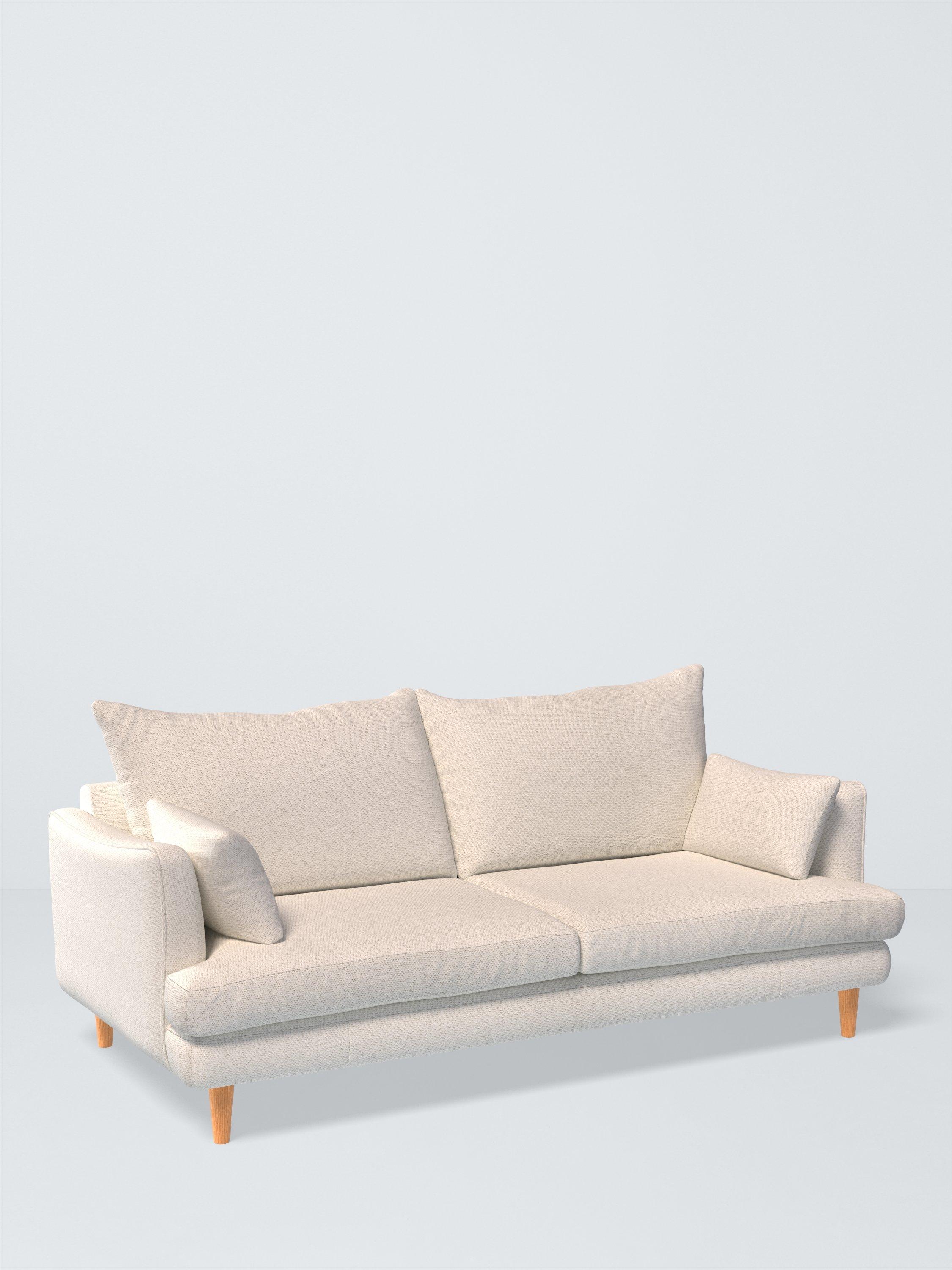 Fika Range, John Lewis Boucle Plain Fabric, Marshmallow, Price Band B