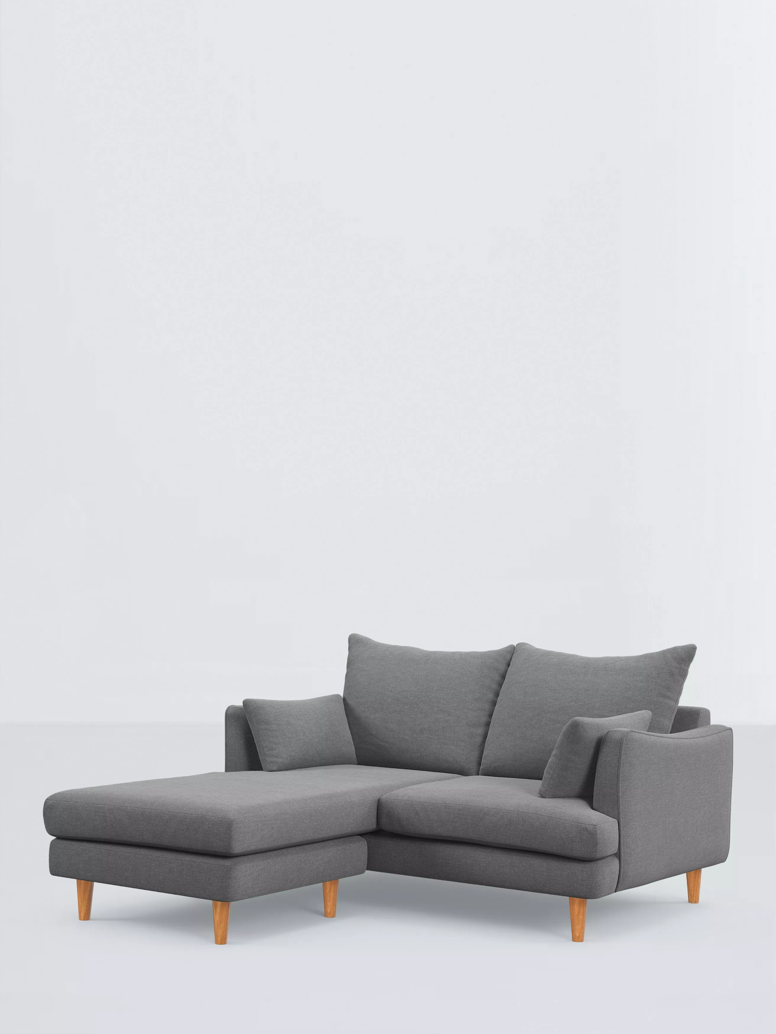 John Lewis Fika Compact 3 Seater LHF Chaise End Sofa