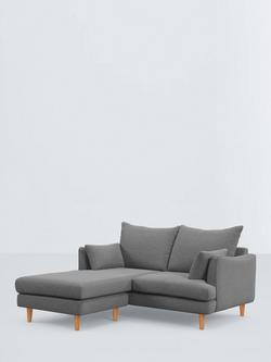 John Lewis Fika Compact 3 Seater LHF Chaise End Sofa, 