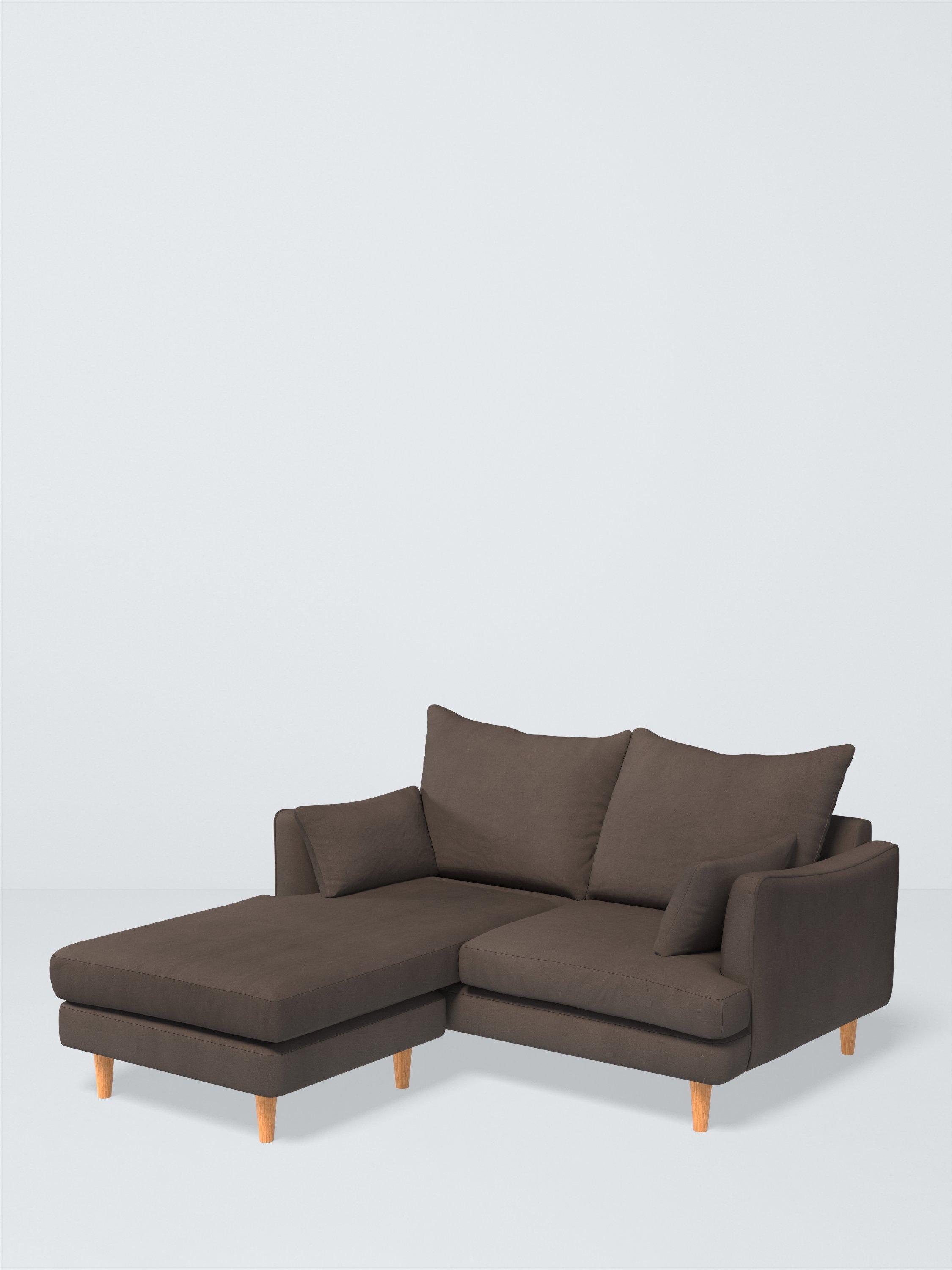 Fika Range, John Lewis Easy Clean Plush Velvet Fabric, Charcoal, Price Band B