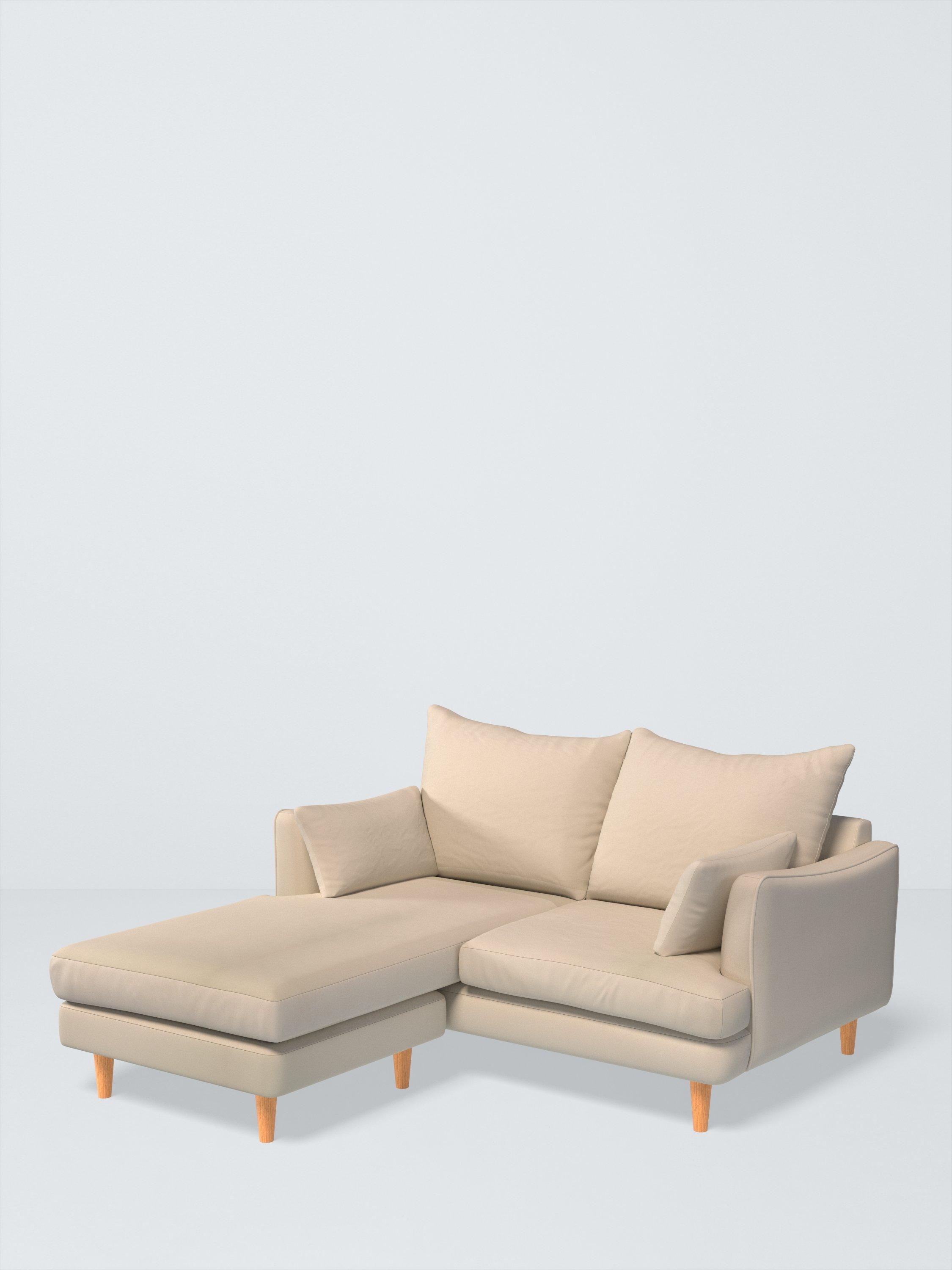 Fika Range, John Lewis Easy Clean Eco Velvet Fabric, Natural, Price Band D