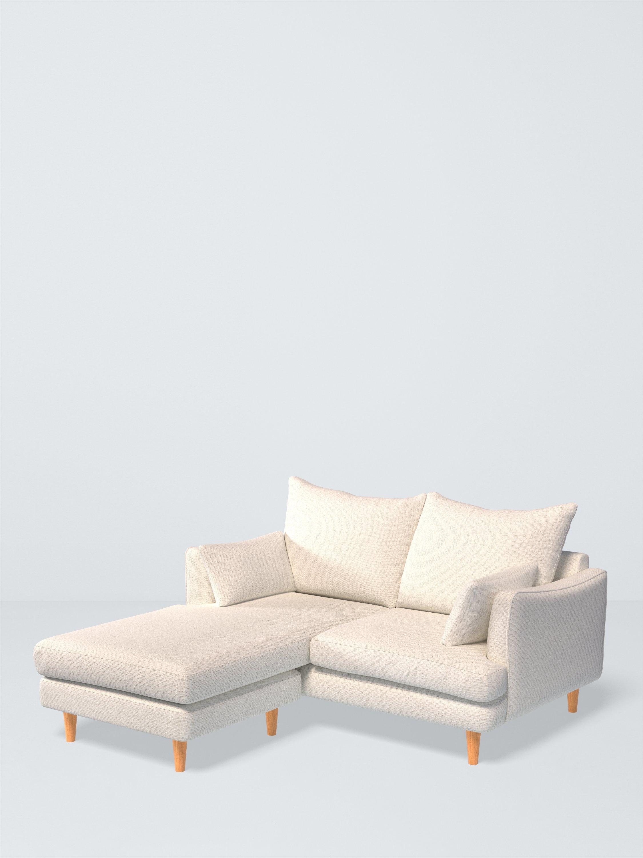 Fika Range, John Lewis Boucle Plain Fabric, Marshmallow, Price Band B