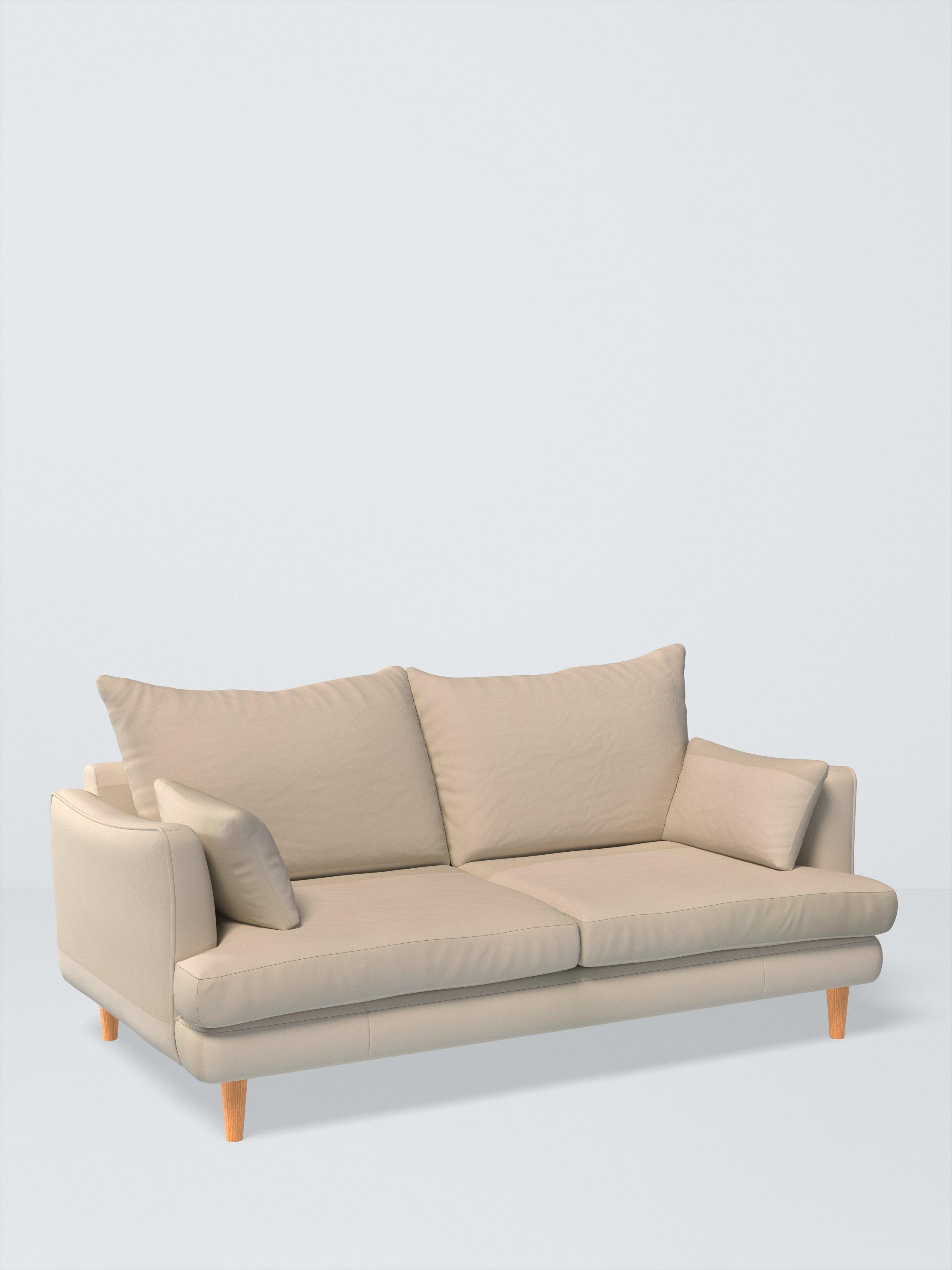 Fika Range, John Lewis Easy Clean Eco Velvet Fabric, Natural, Price Band D