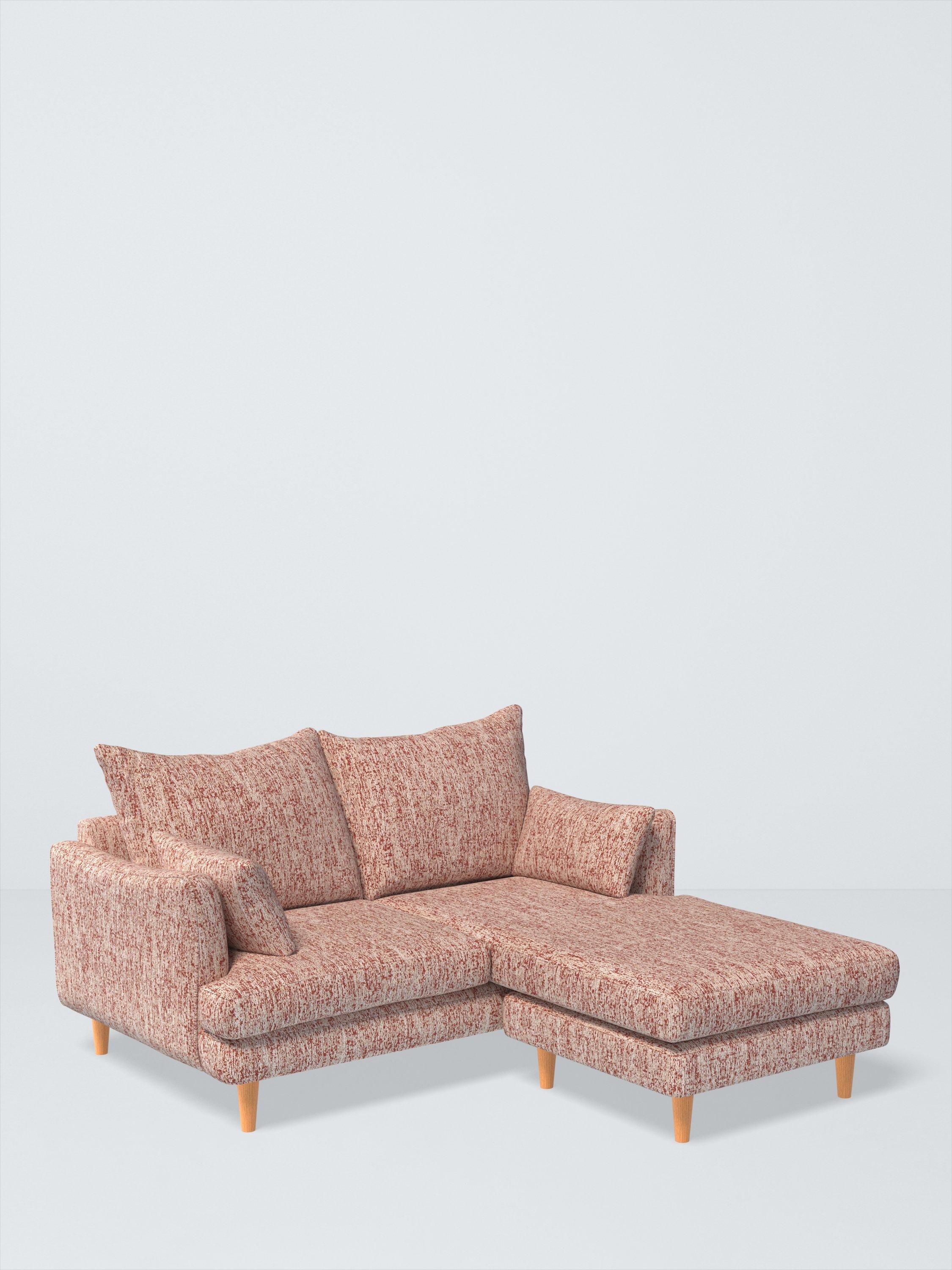 Fika Range, John Lewis Speckled Weave Fabric, Auburn, Price Band C