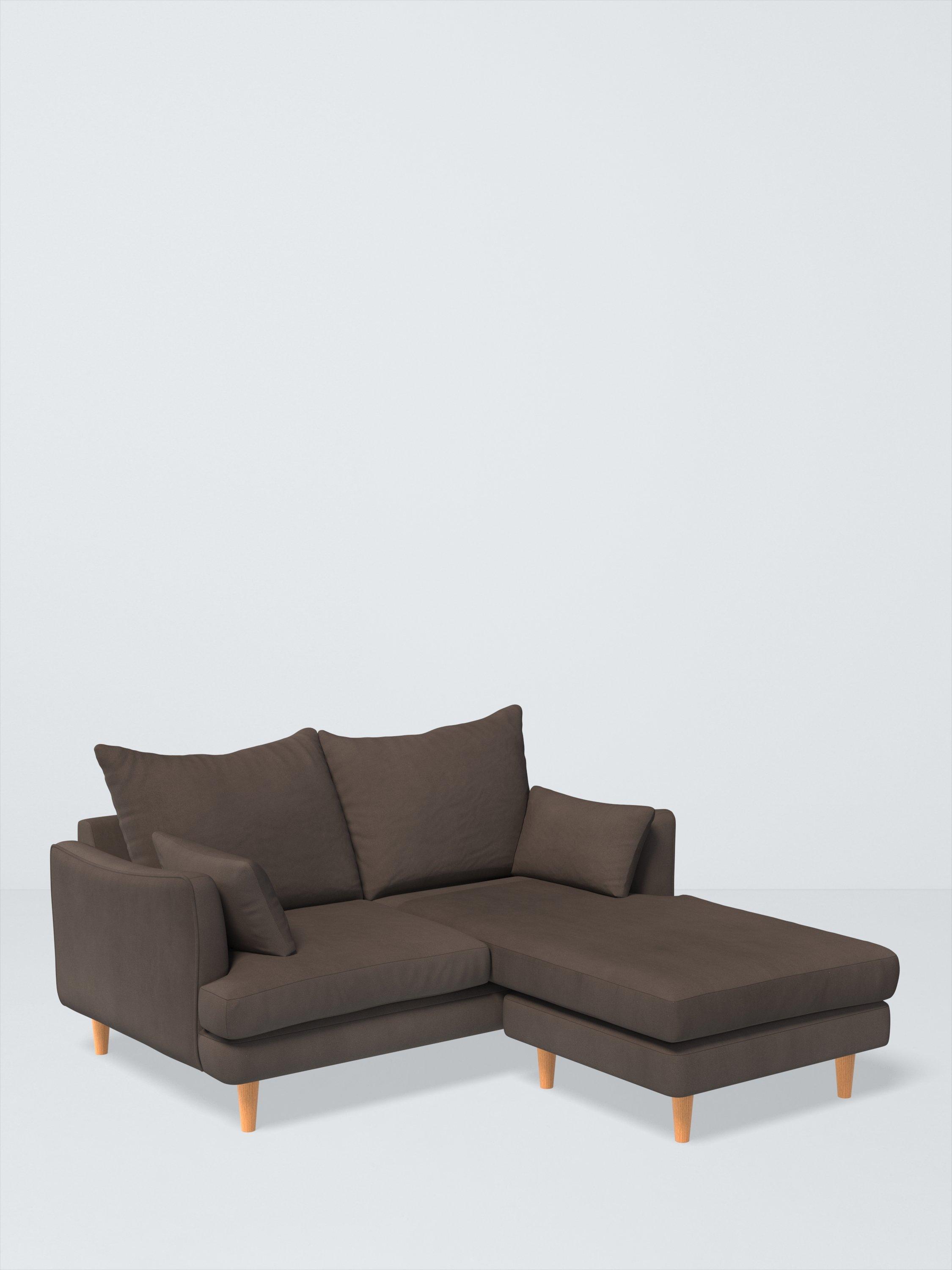 Fika Range, John Lewis Easy Clean Plush Velvet Fabric, Charcoal, Price Band B