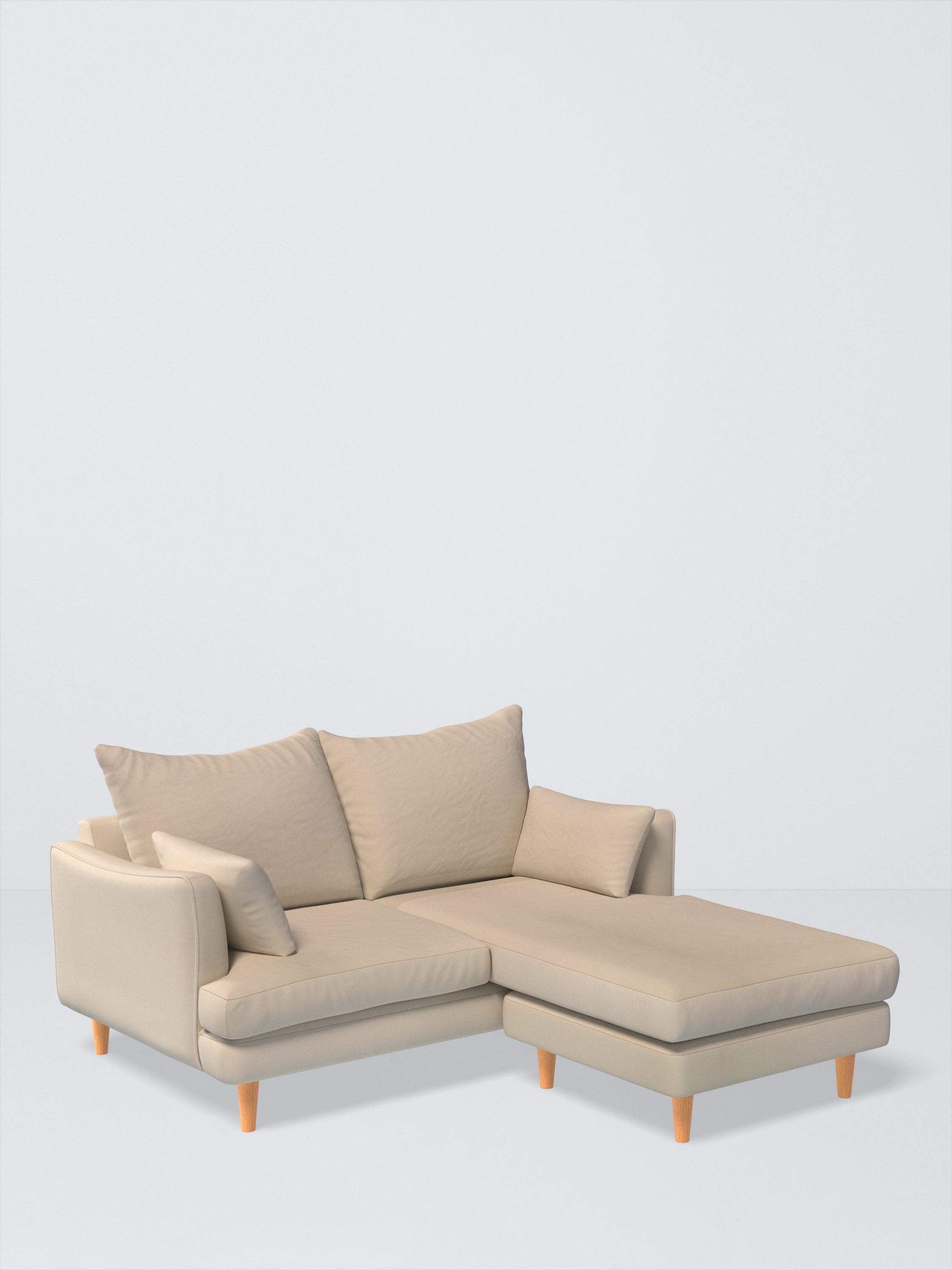Fika Range, John Lewis Easy Clean Eco Velvet Fabric, Natural, Price Band D