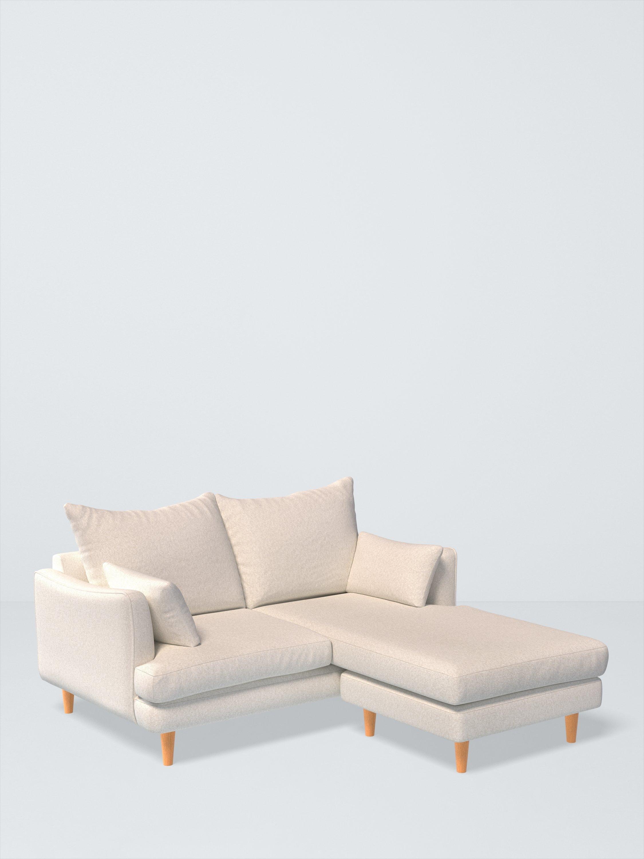 Fika Range, John Lewis Boucle Plain Fabric, Marshmallow, Price Band B