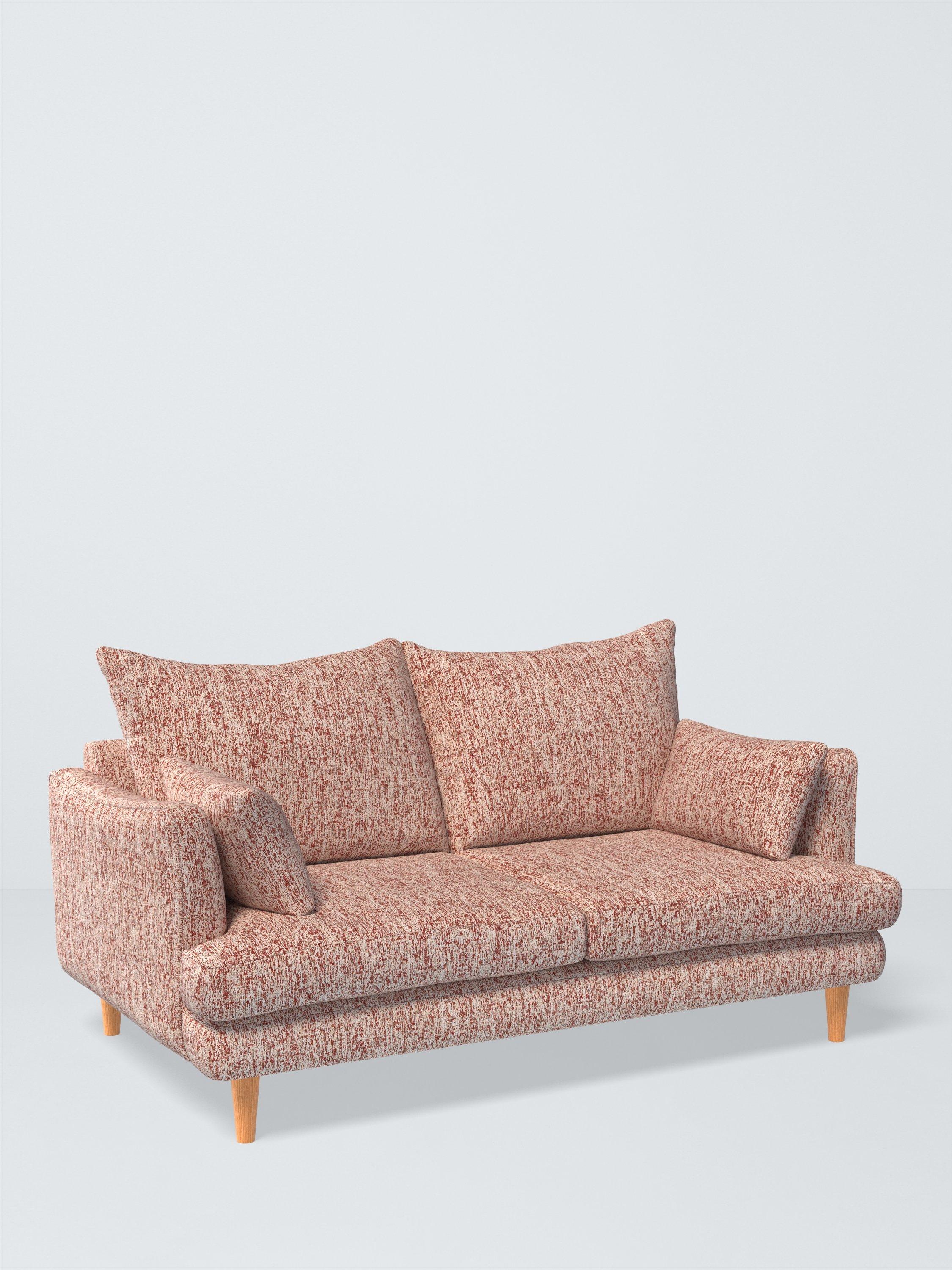 Fika Range, John Lewis Speckled Weave Fabric, Auburn, Price Band C