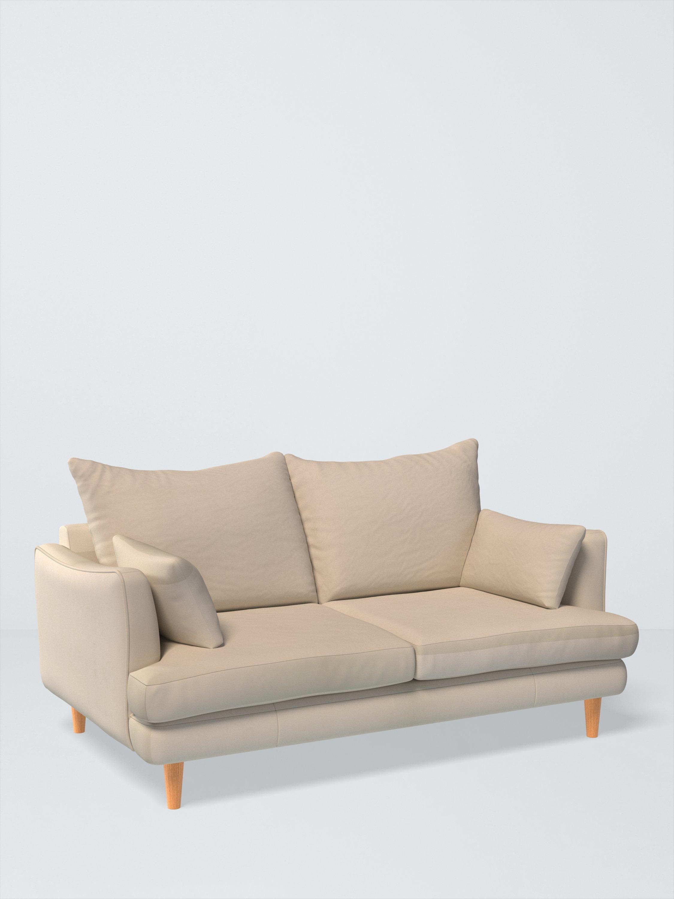 Fika Range, John Lewis Easy Clean Eco Velvet Fabric, Natural, Price Band D