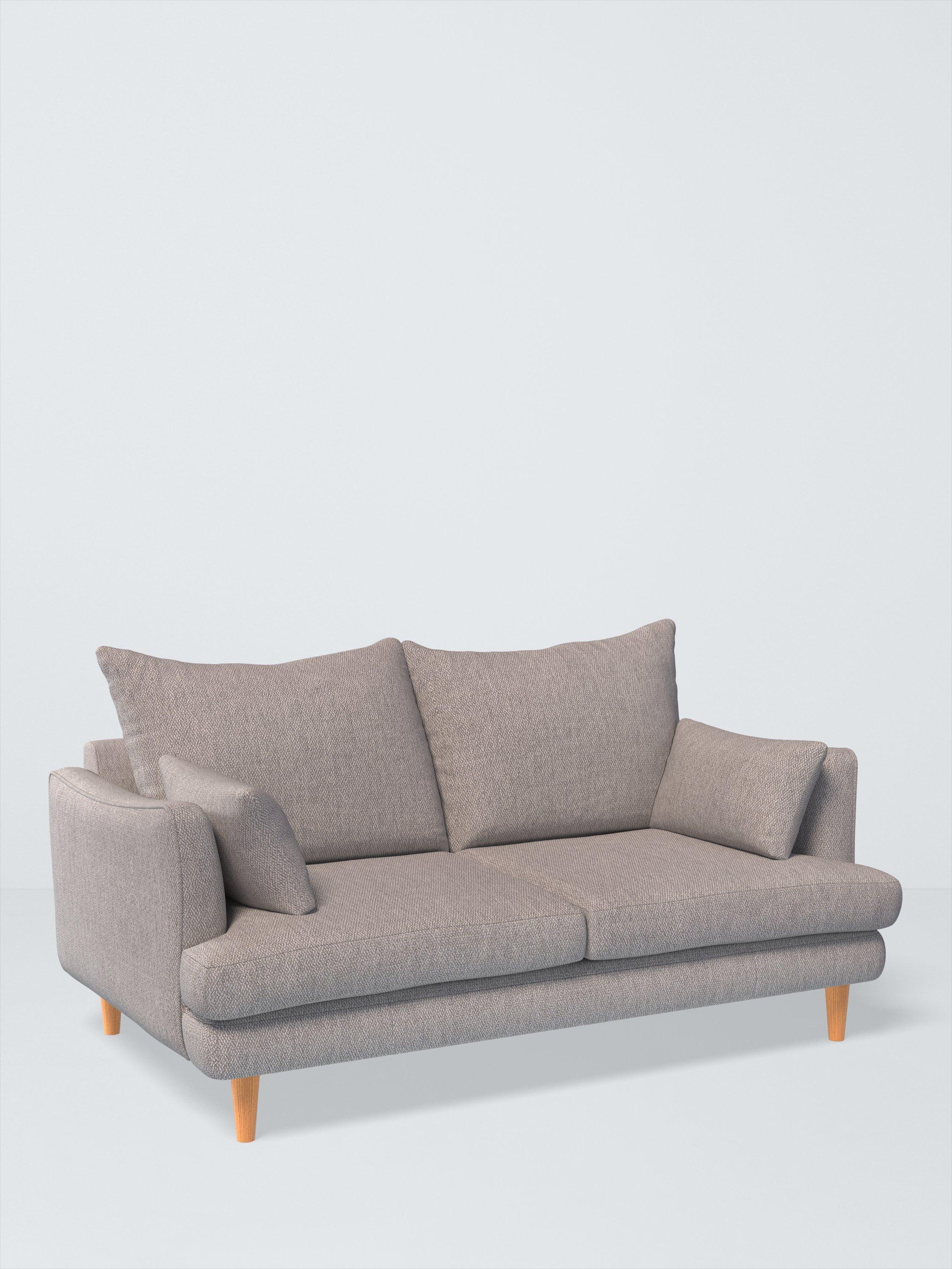 Fika Range, John Lewis Twisted Boucle Fabric, Silver Grey, Price Band D