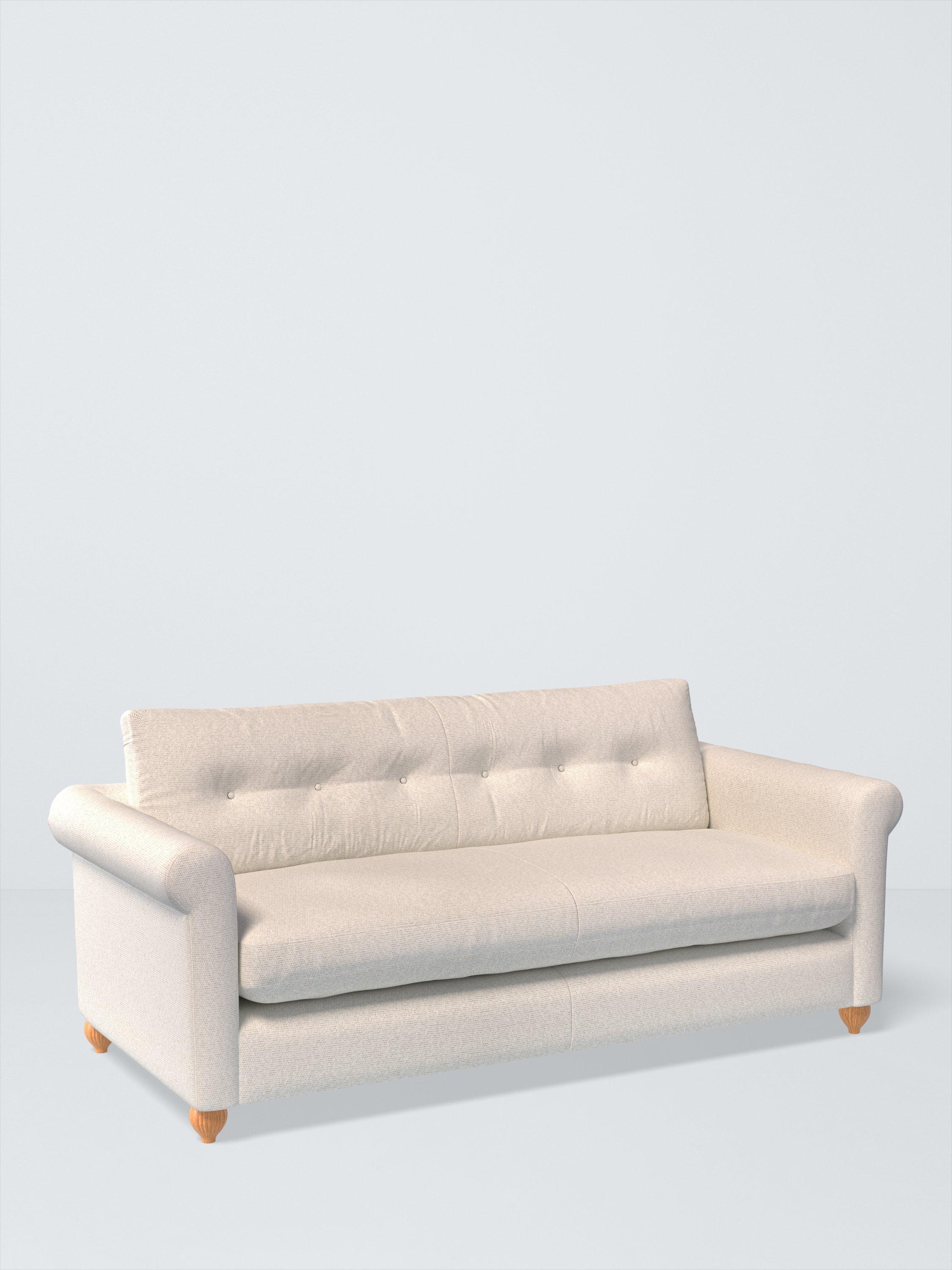 Kingham Range, John Lewis Boucle Plain Fabric, Marshmallow, Price Band B
