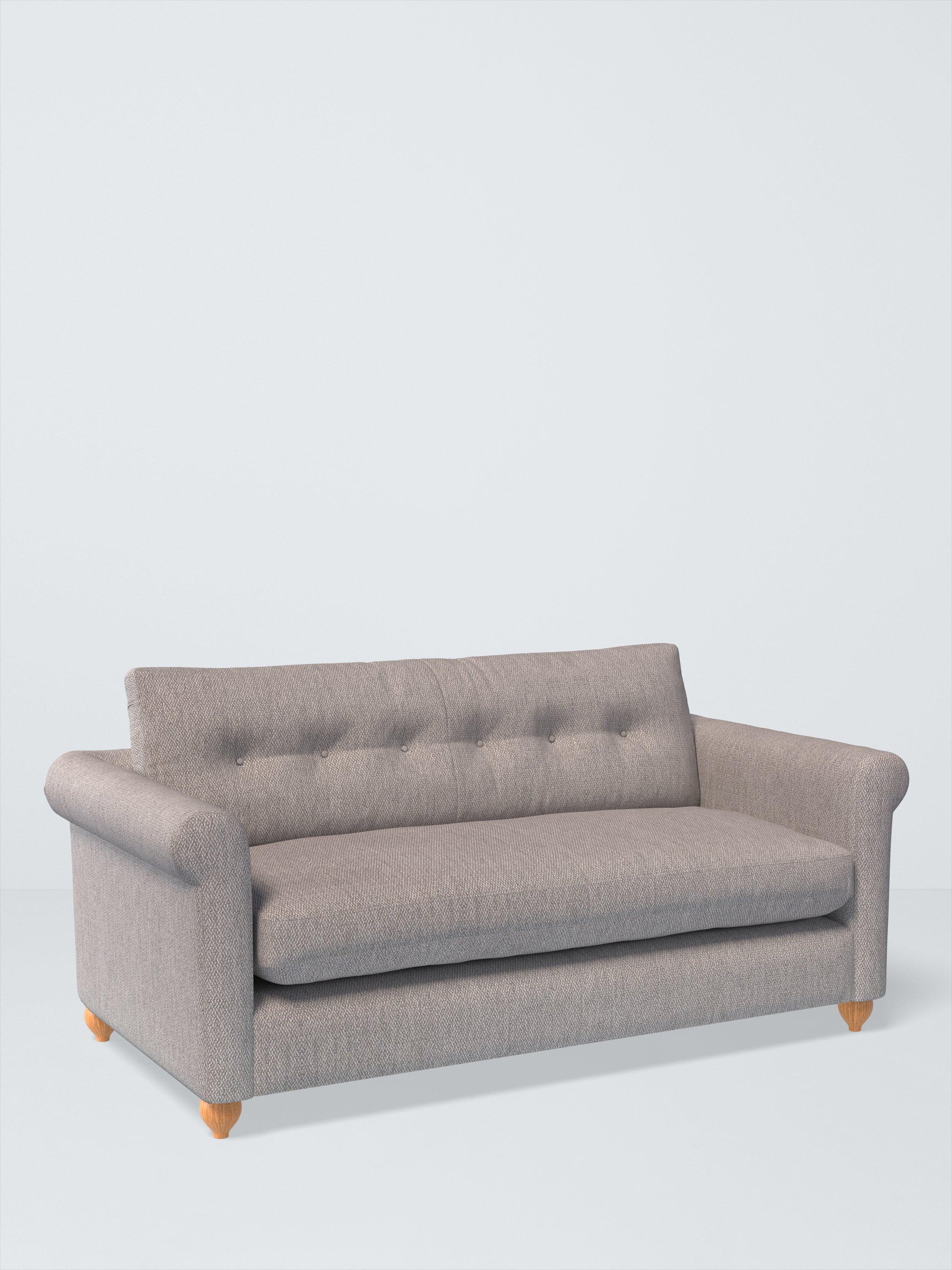 Kingham Range, John Lewis Twisted Boucle Fabric, Silver Grey, Price Band D