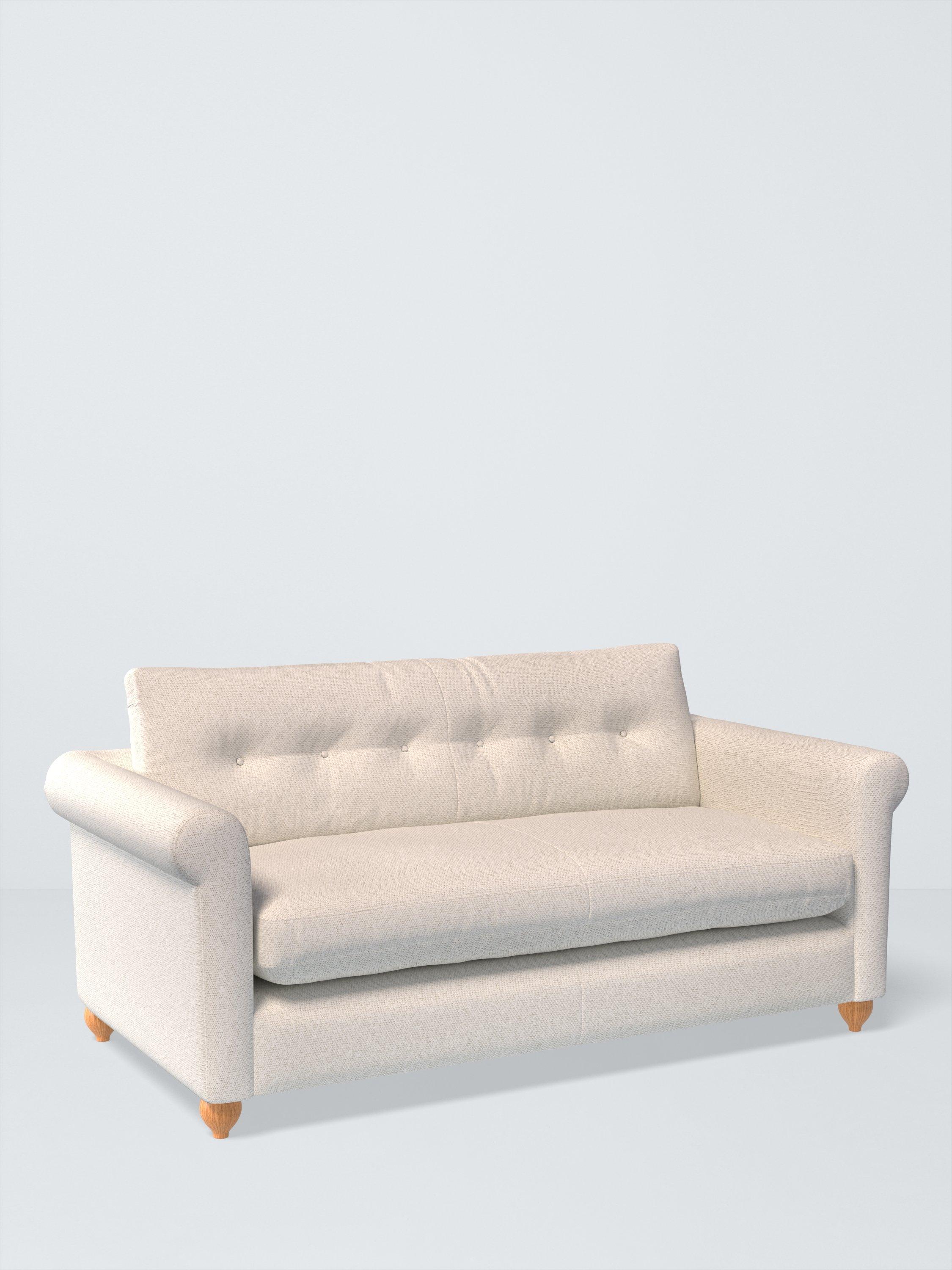Kingham Range, John Lewis Boucle Plain Fabric, Marshmallow, Price Band B