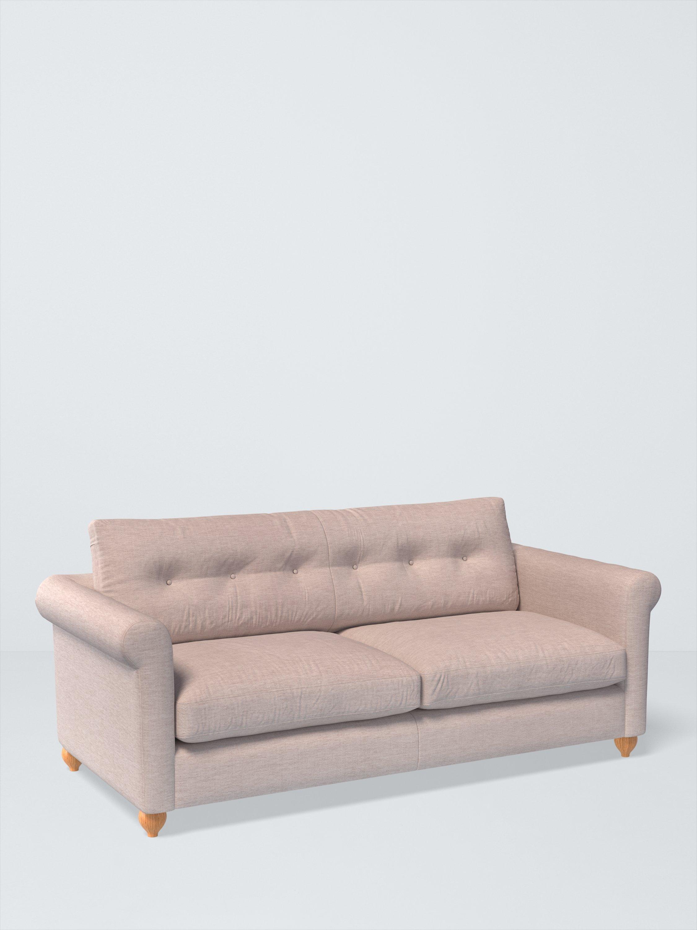 Kingham Range, John Lewis Plush Chenille Fabric, Light Grey, Price Band C